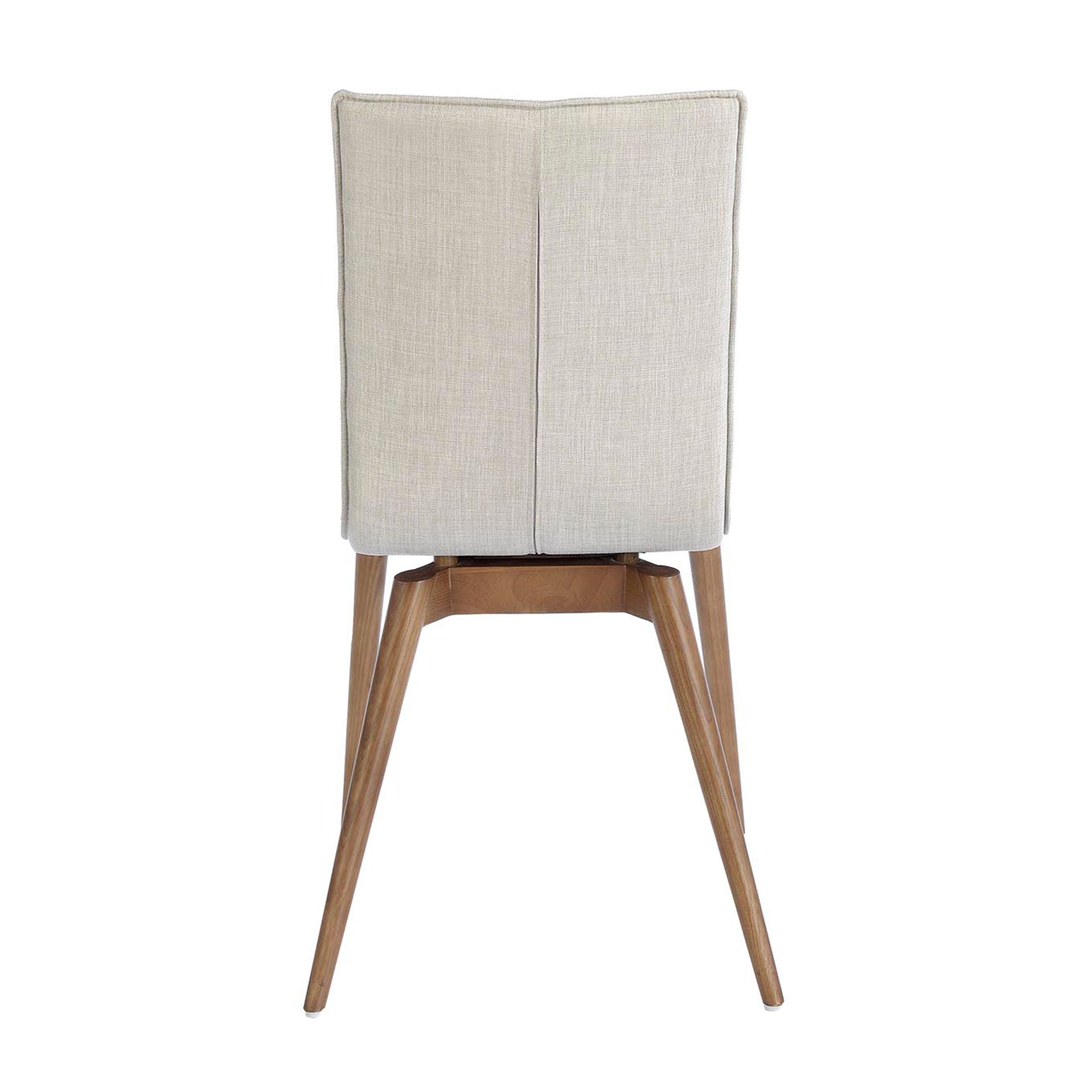 Grey fabric chair