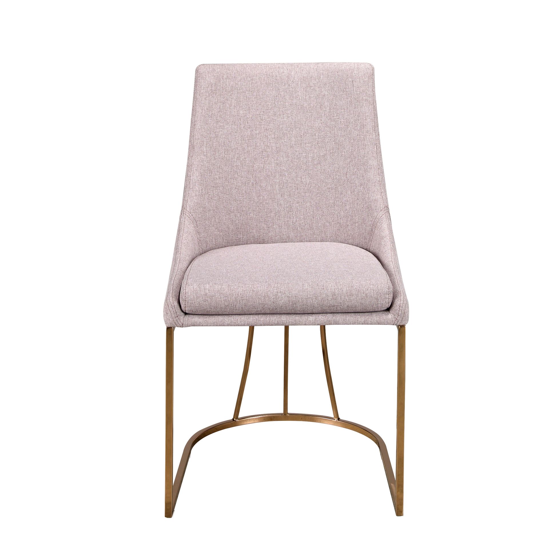 Grey fabric chair