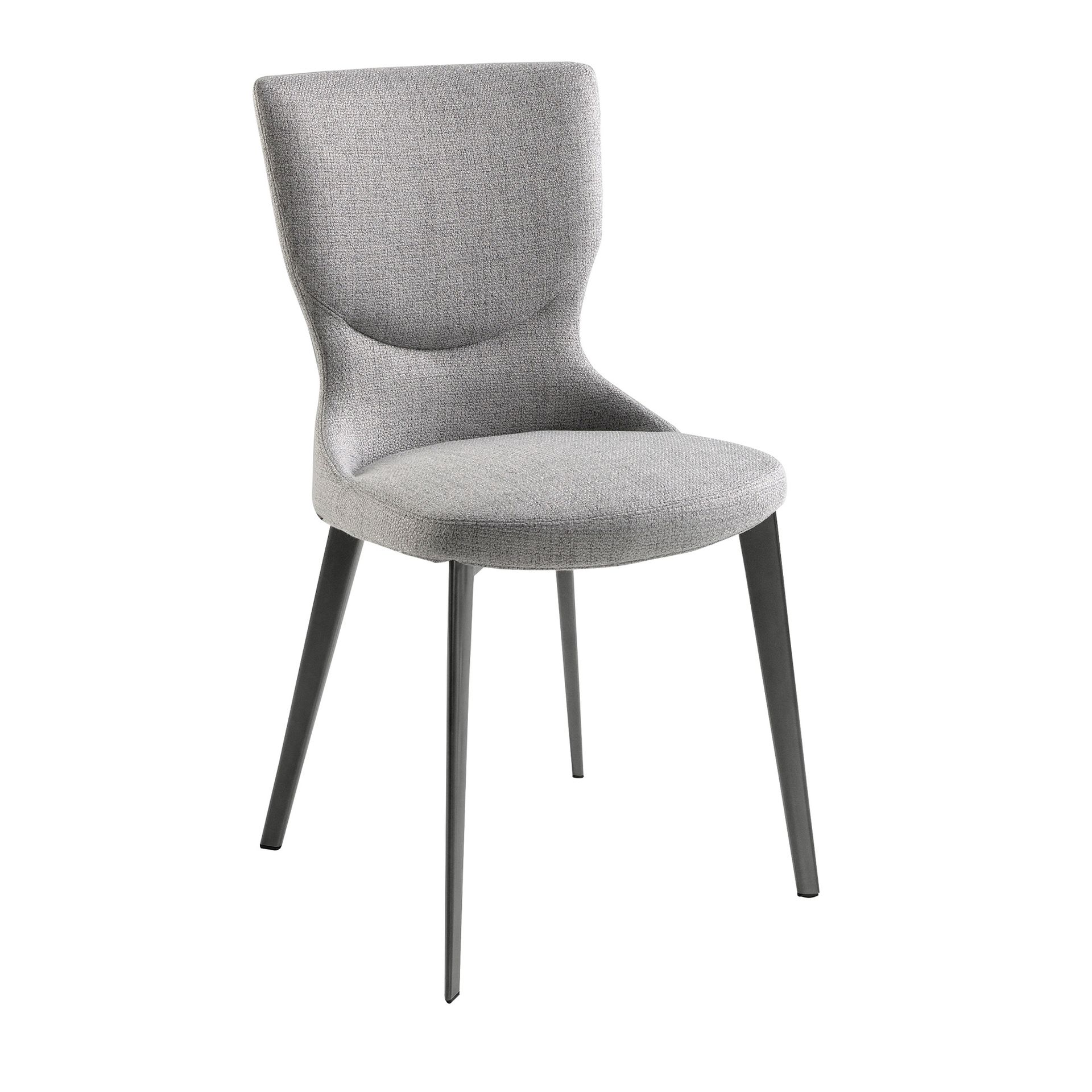 Grey fabric chair