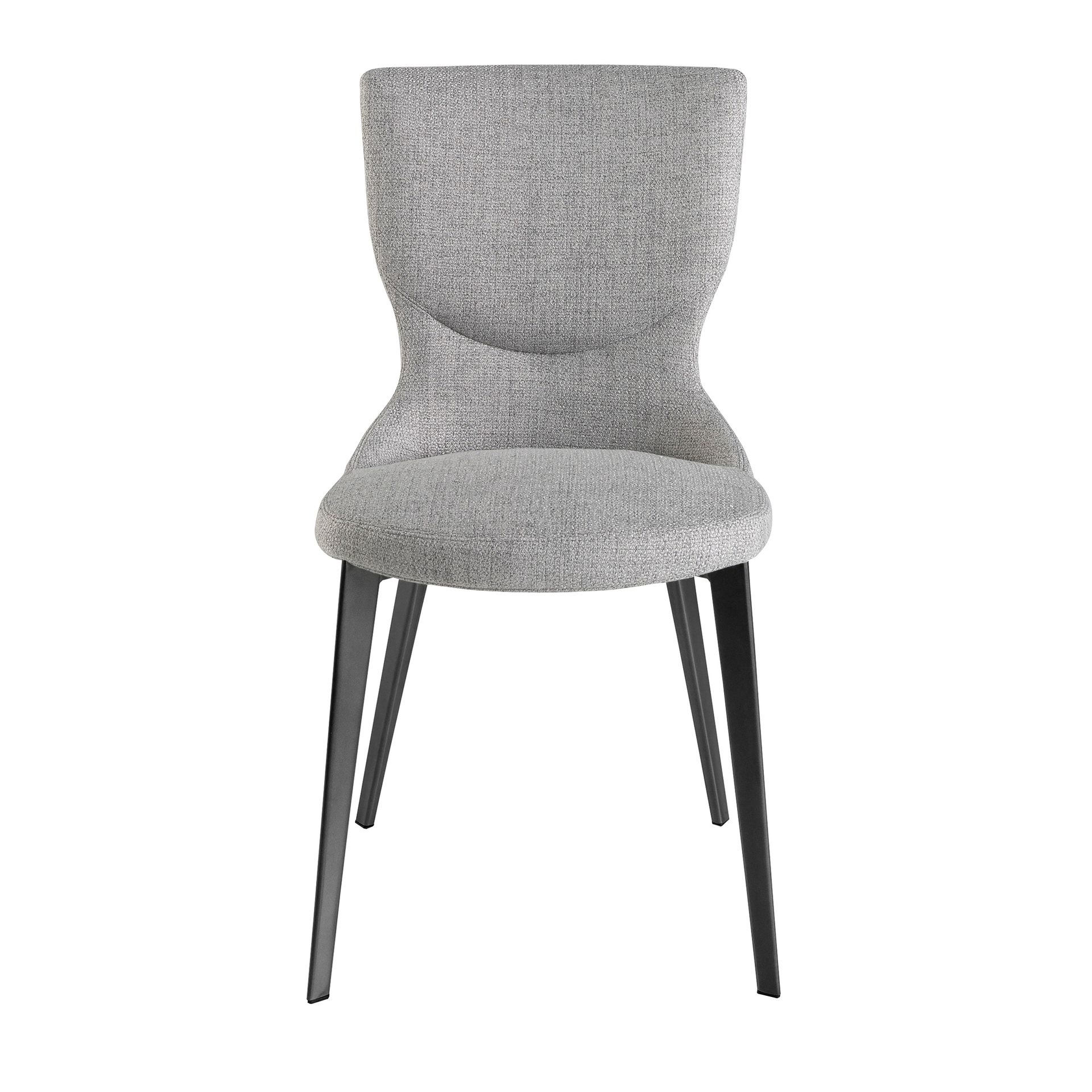 Grey fabric chair