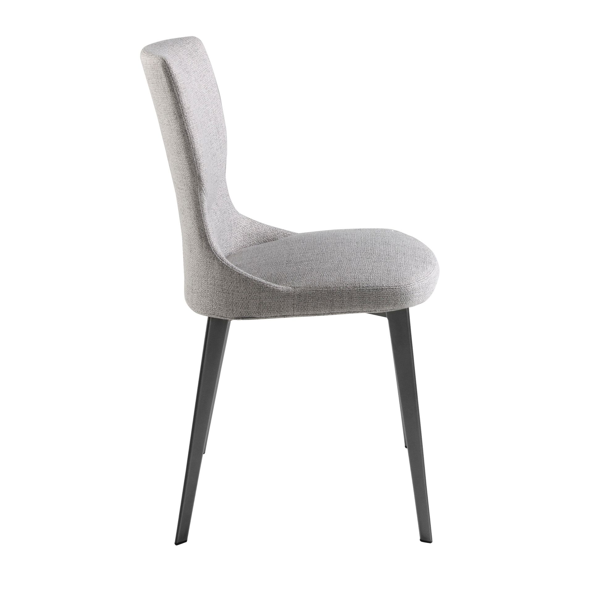 Grey fabric chair