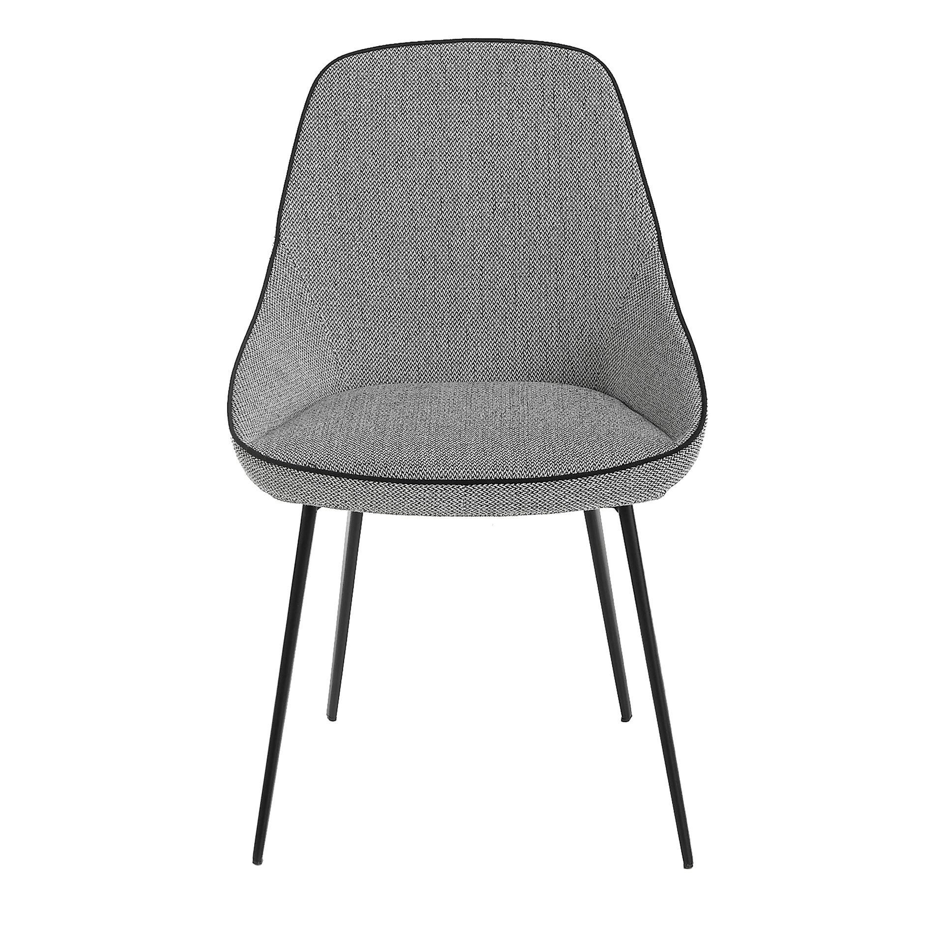 Grey fabric chair
