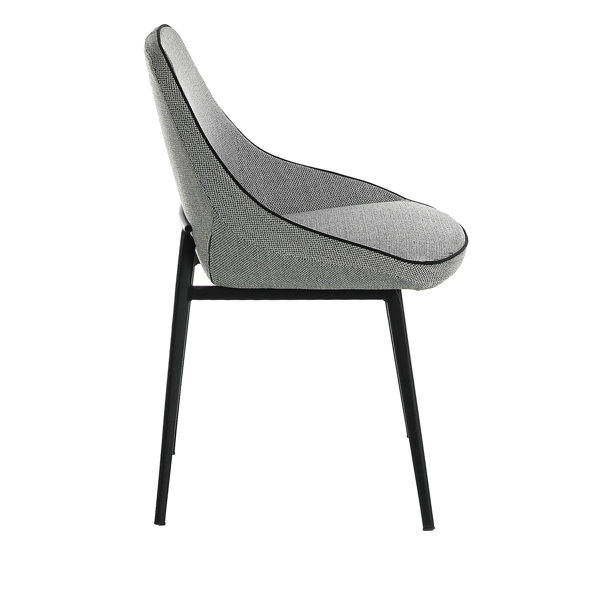 Grey fabric chair