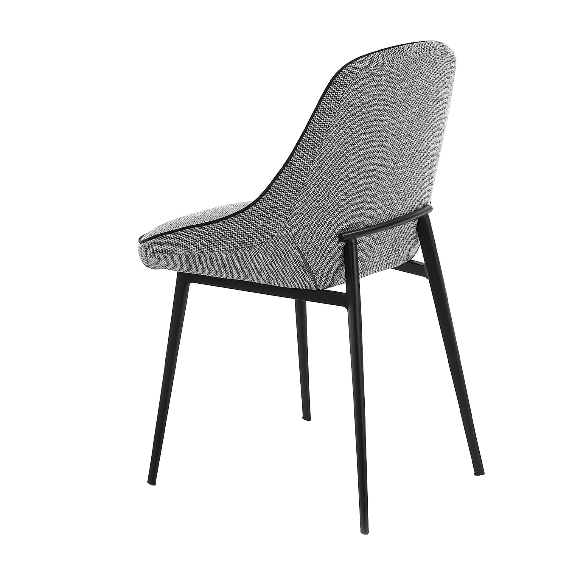 Grey fabric chair