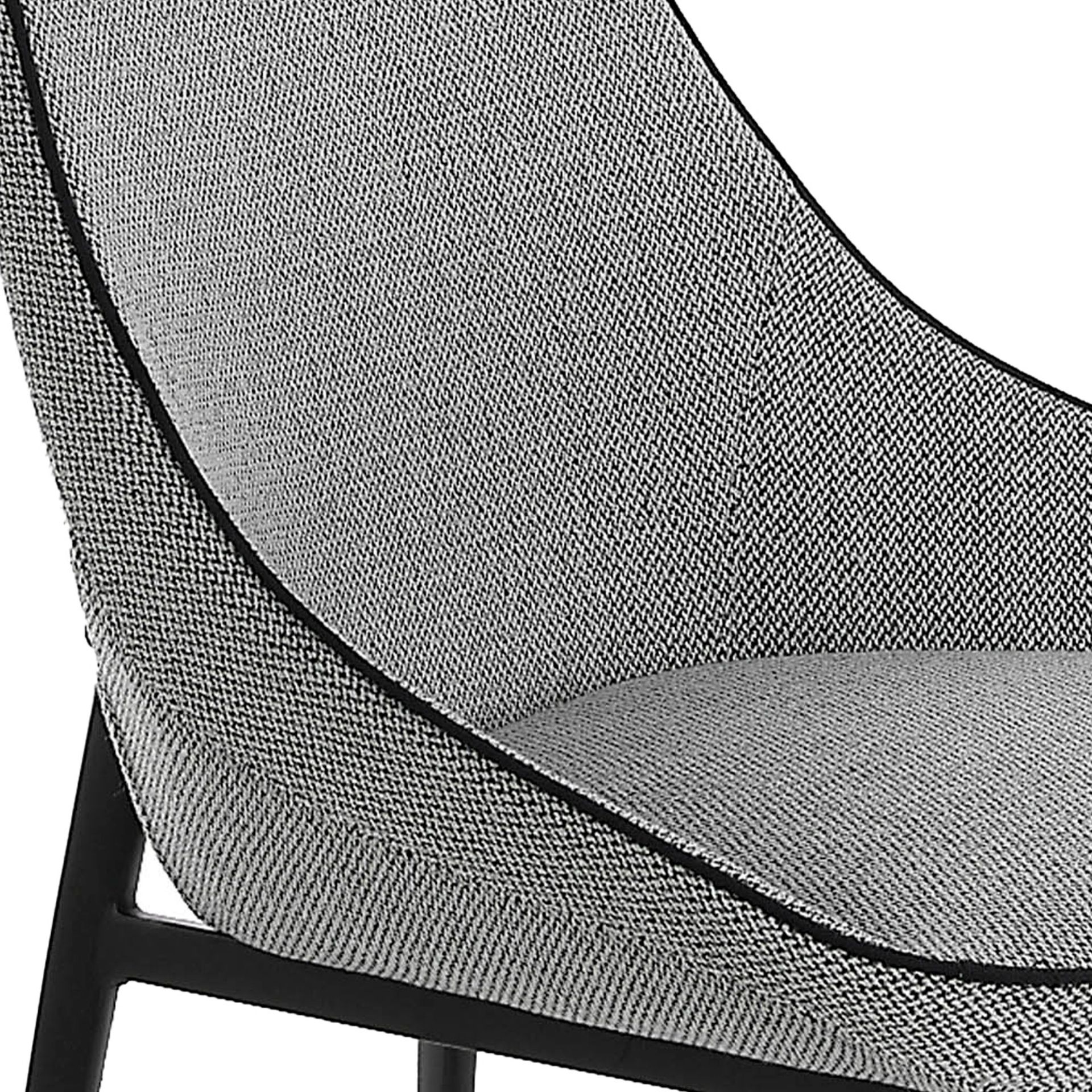Grey fabric chair