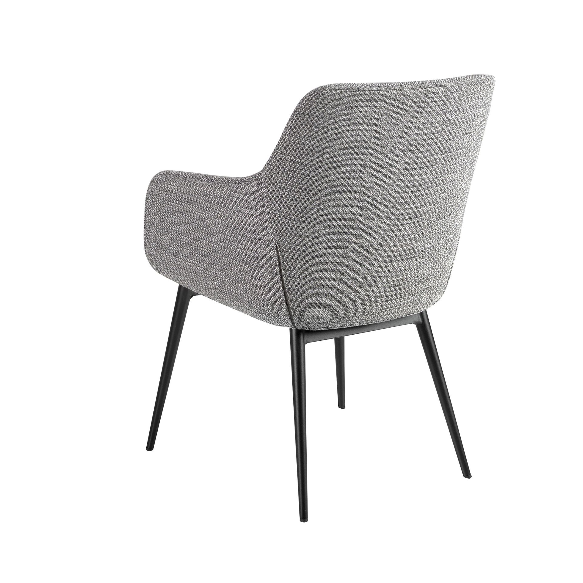 Grey fabric chair