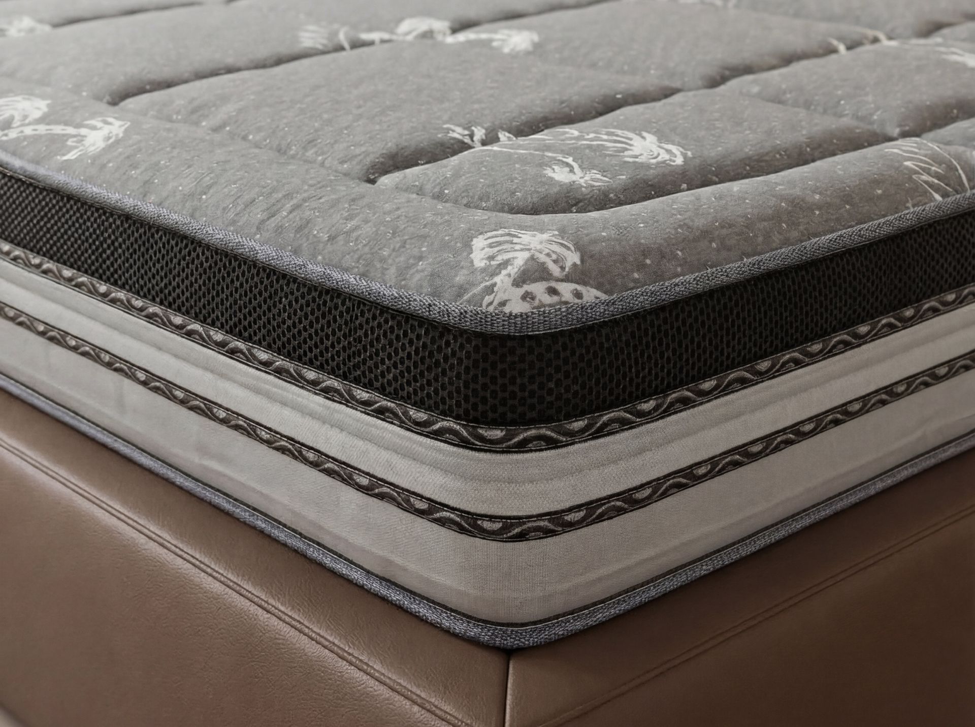 Hybrid mattress with natural latex and independent pocket springs 160x200