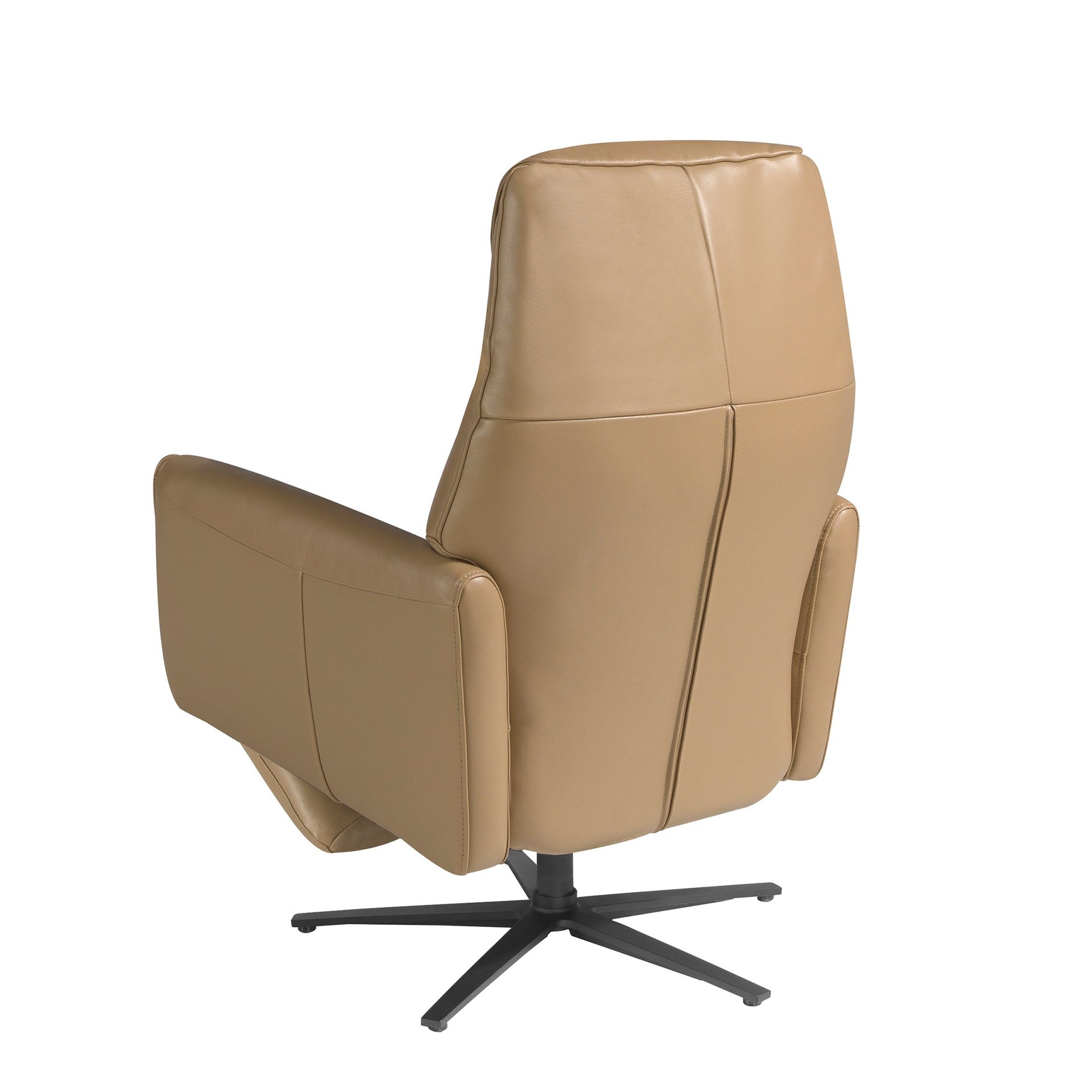Leather swivel relax armchair arena