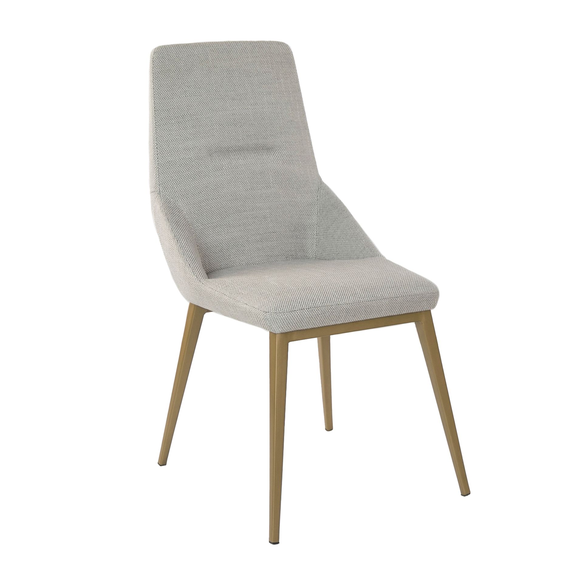 Light grey fabric chair