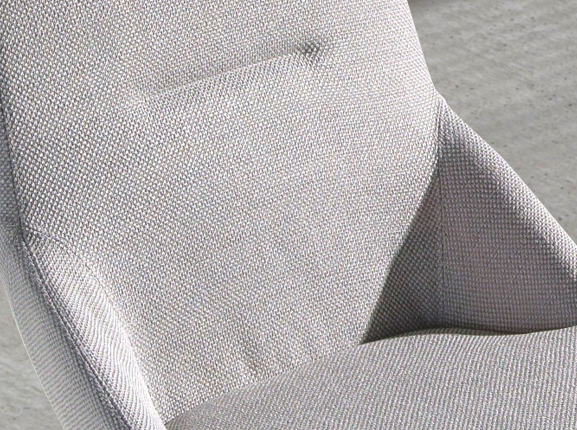 Light grey fabric chair