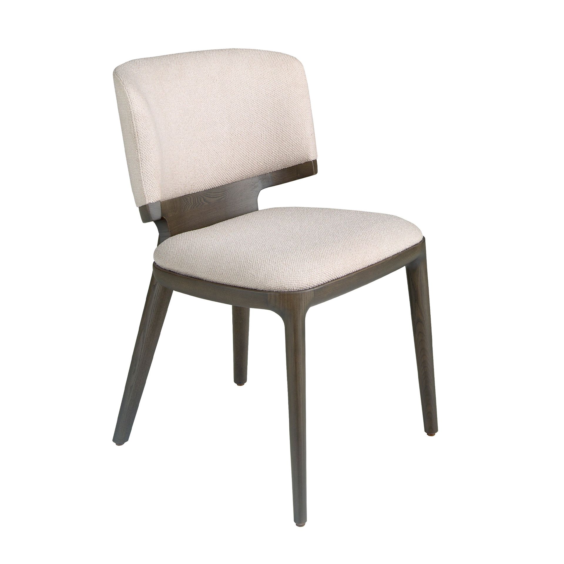 Light grey fabric chair