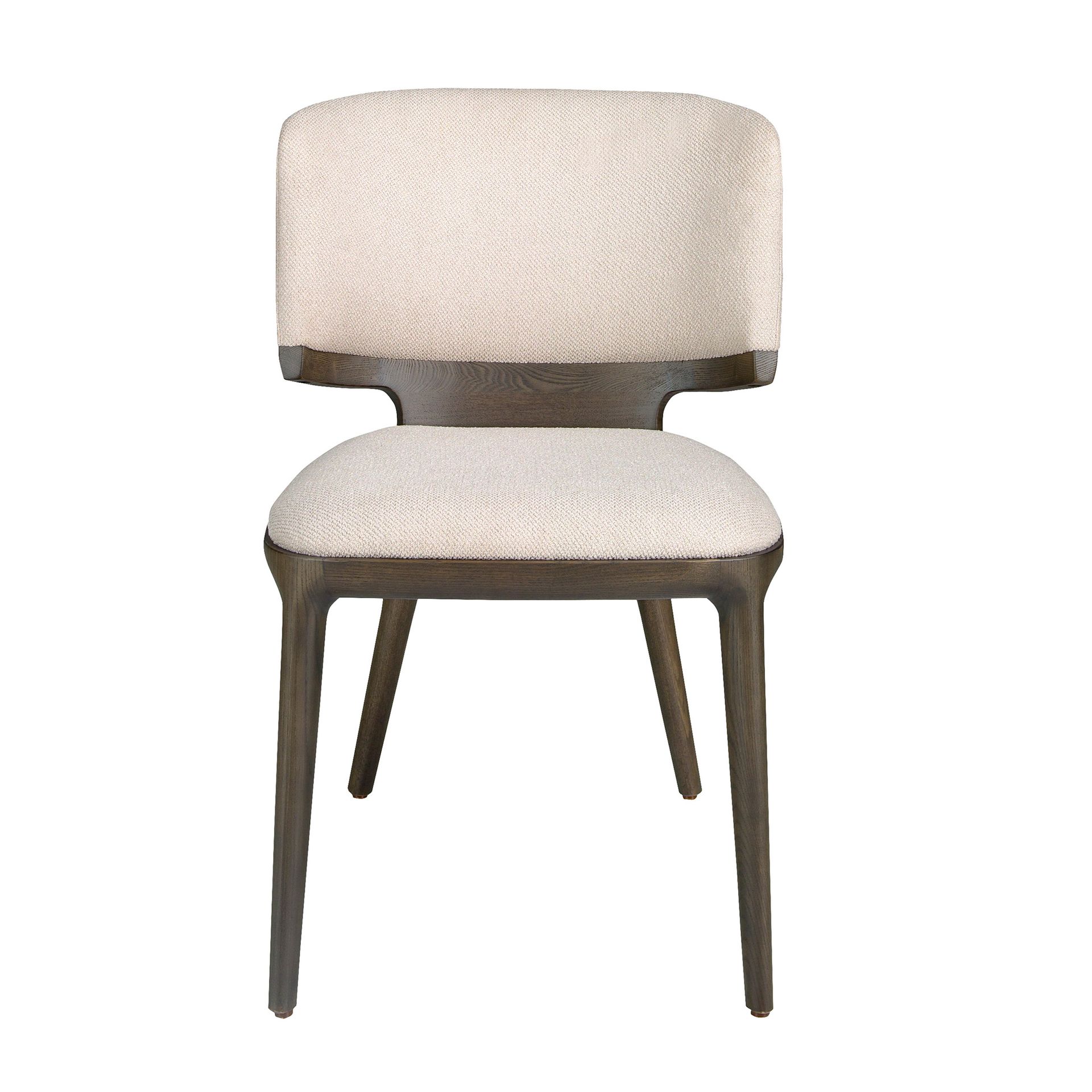 Light grey fabric chair