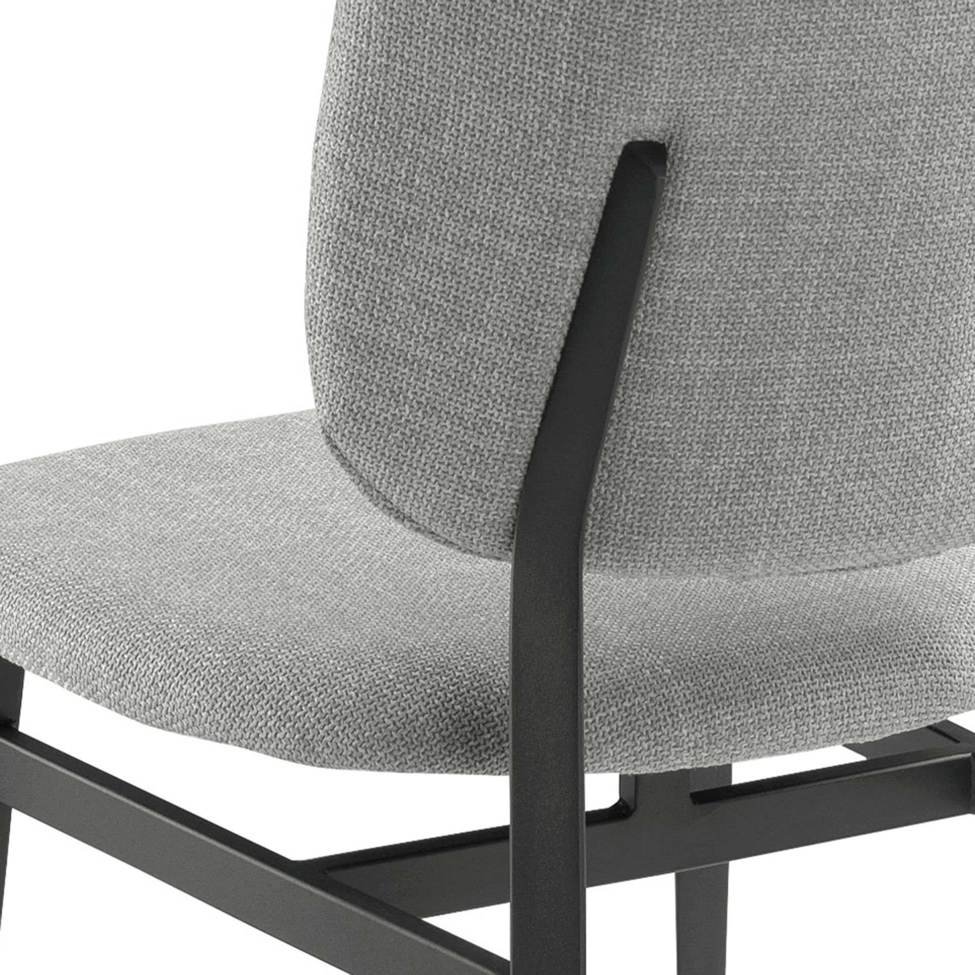Light grey fabric chair