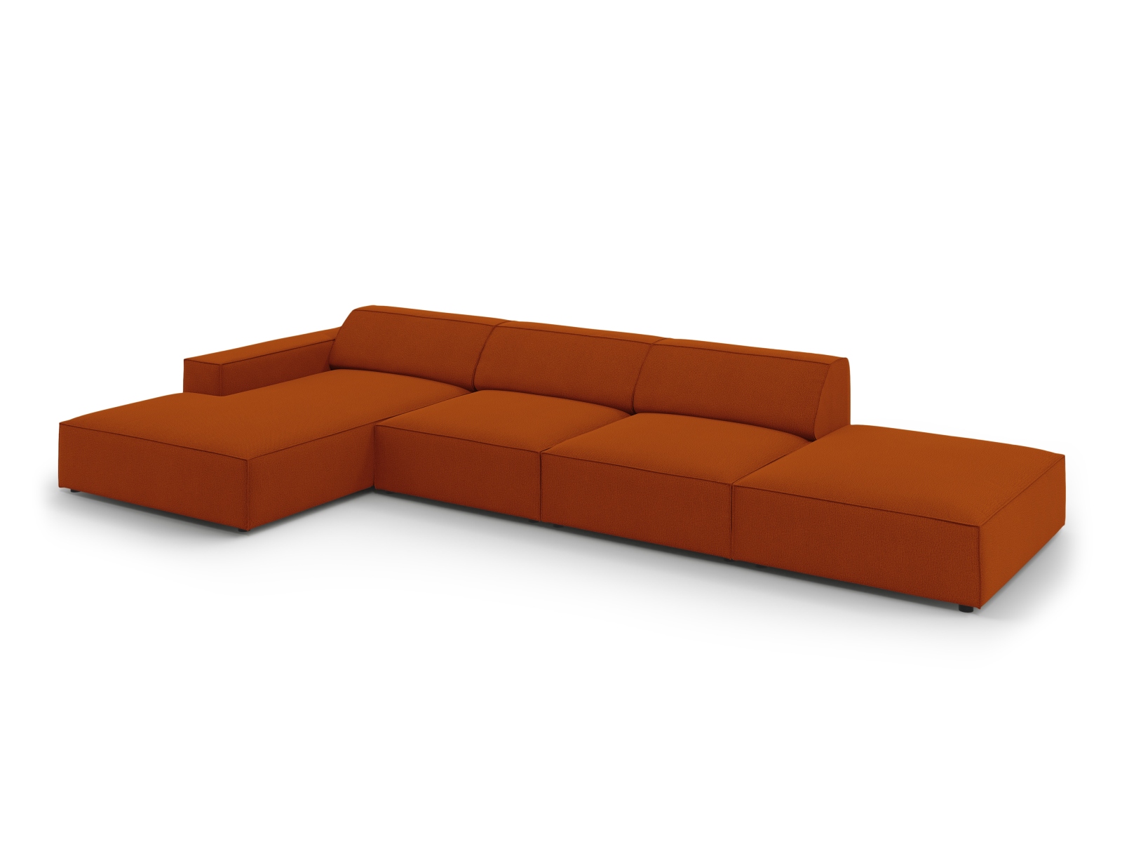 Modular Left Corner Sofa, "Jodie", 5 Seats, 341x162x77