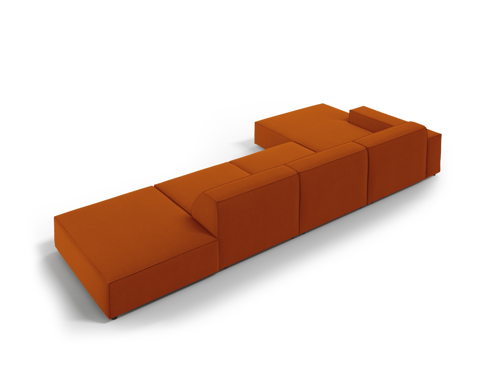 Modular Left Corner Sofa, "Jodie", 5 Seats, 341x162x77