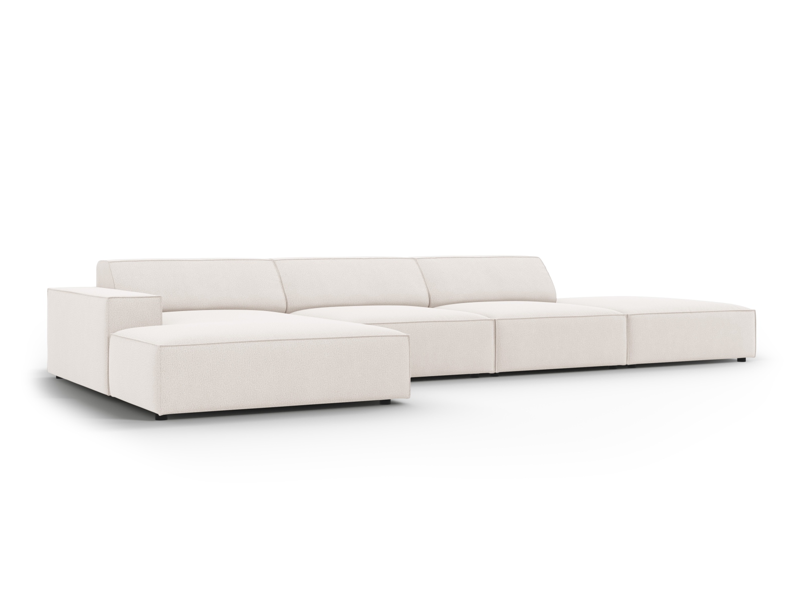 Modular Left Corner Sofa, "Jodie", 5 Seats, 341x162x77