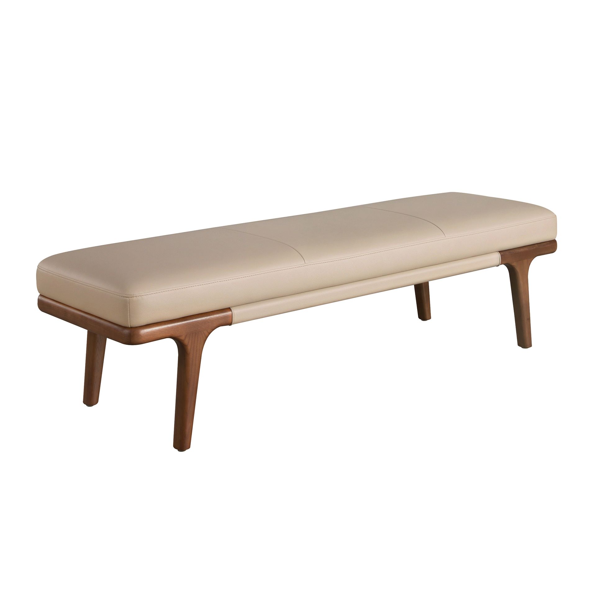 Mink leatherette  bench