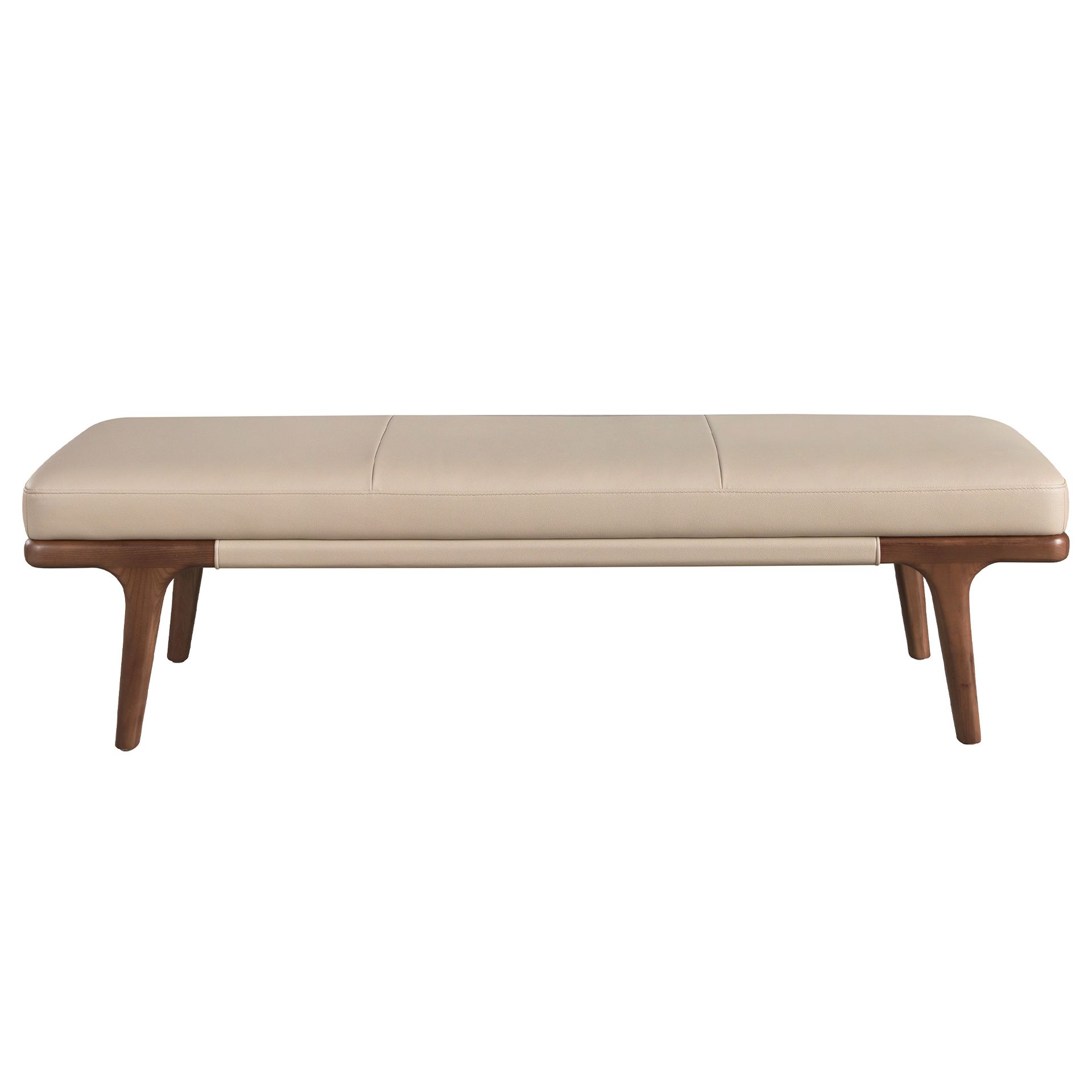 Mink leatherette  bench