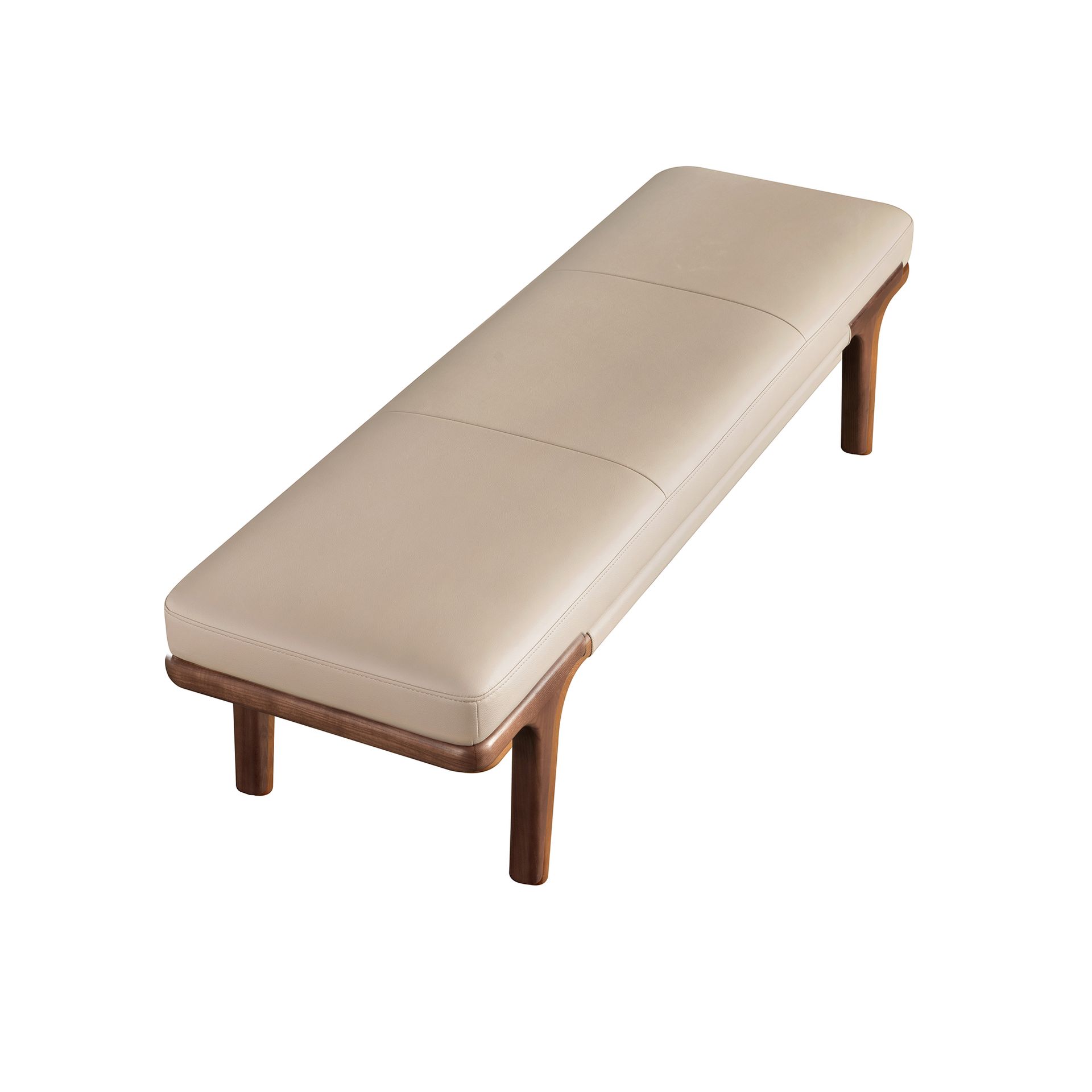 Mink leatherette  bench