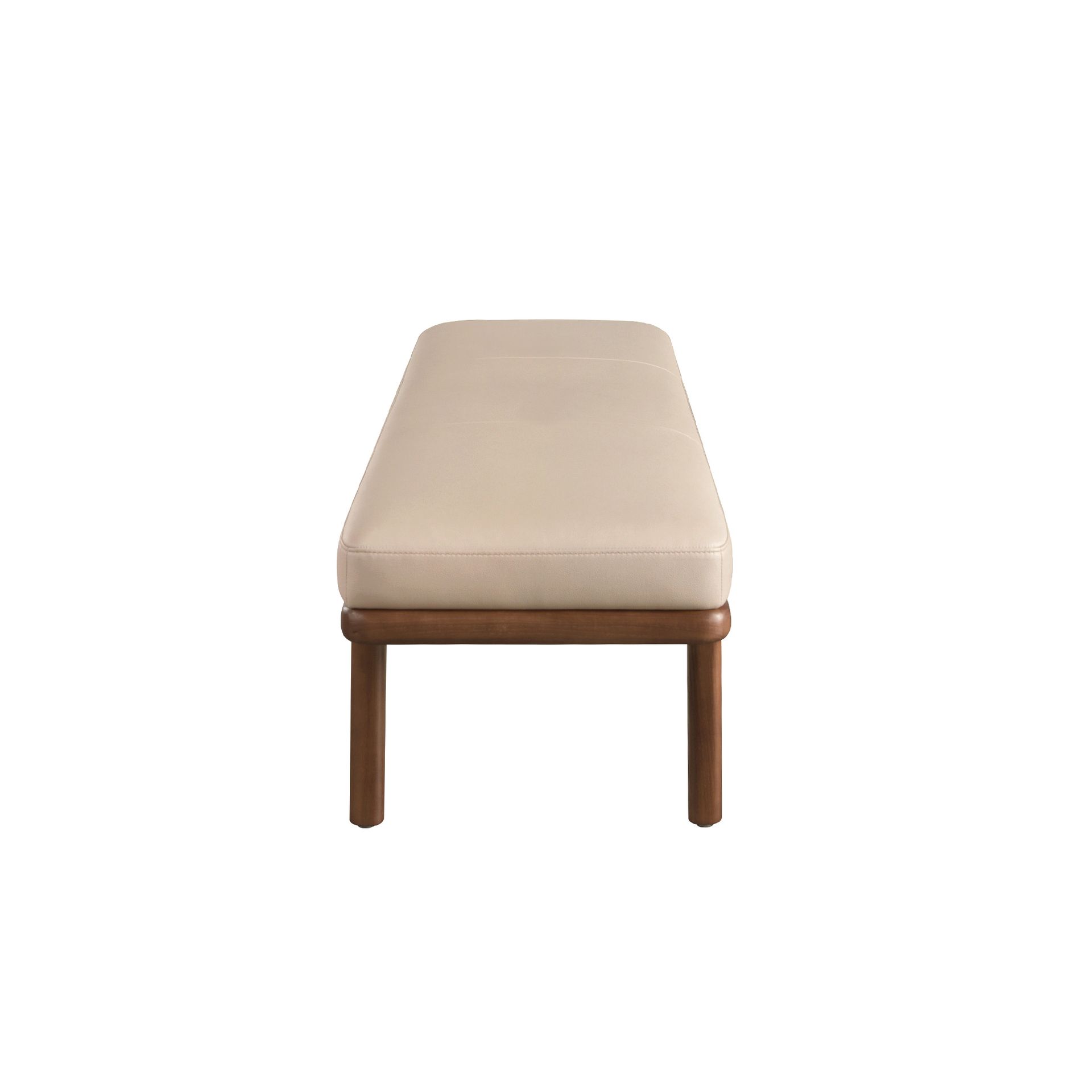 Mink leatherette  bench