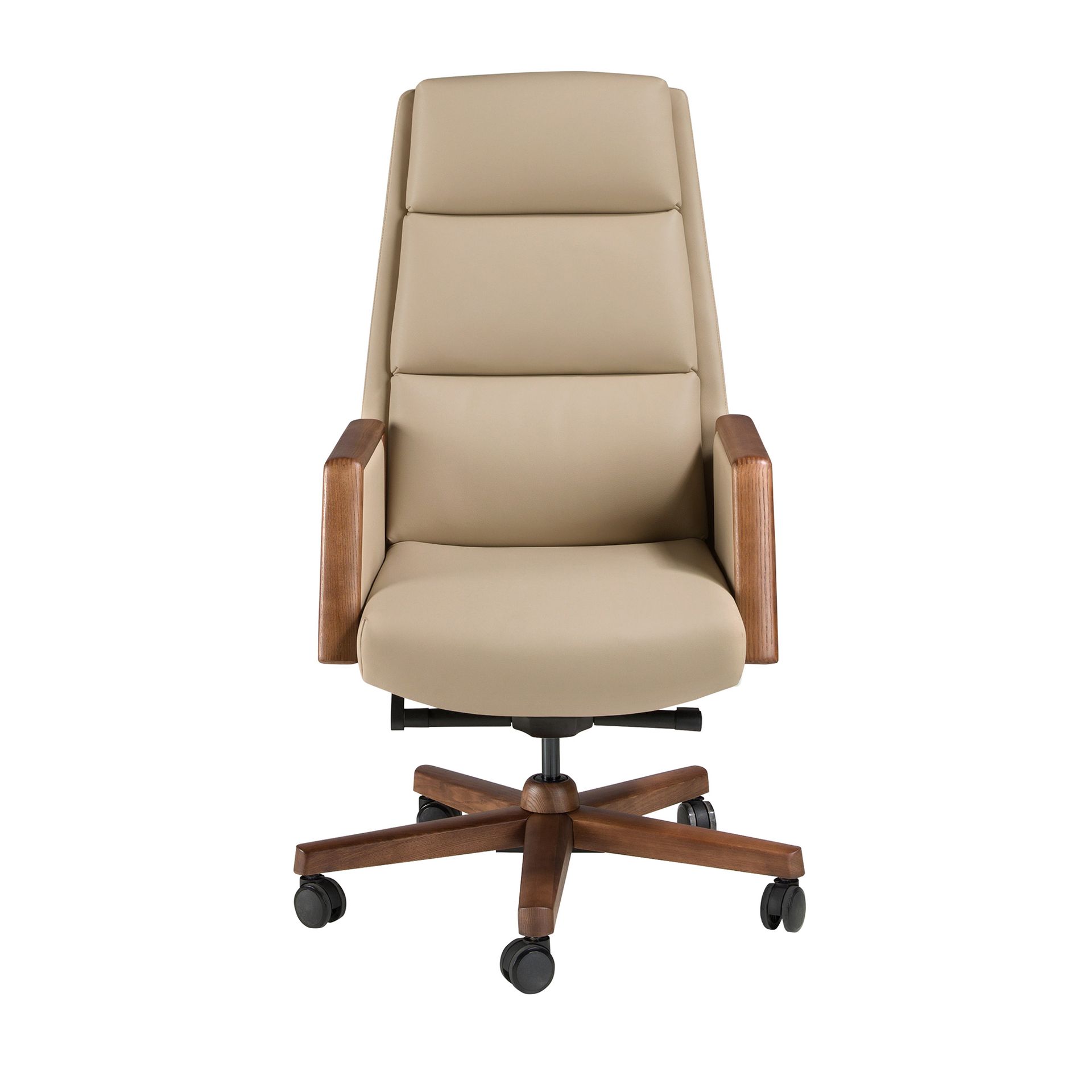 Mink leatherette Swivel Office Chair