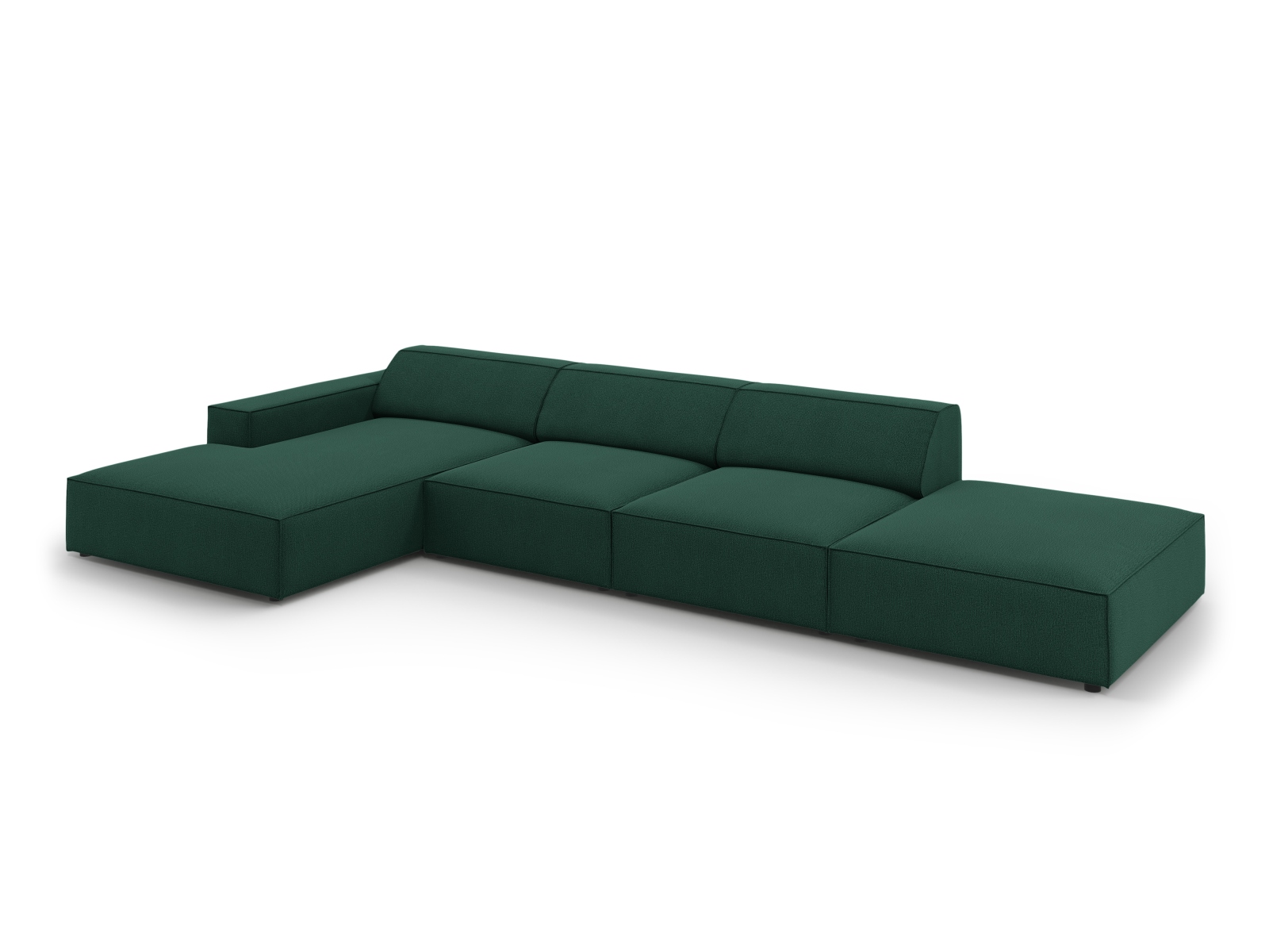 Modular Left Corner Sofa, "Jodie", 5 Seats, 341x162x77