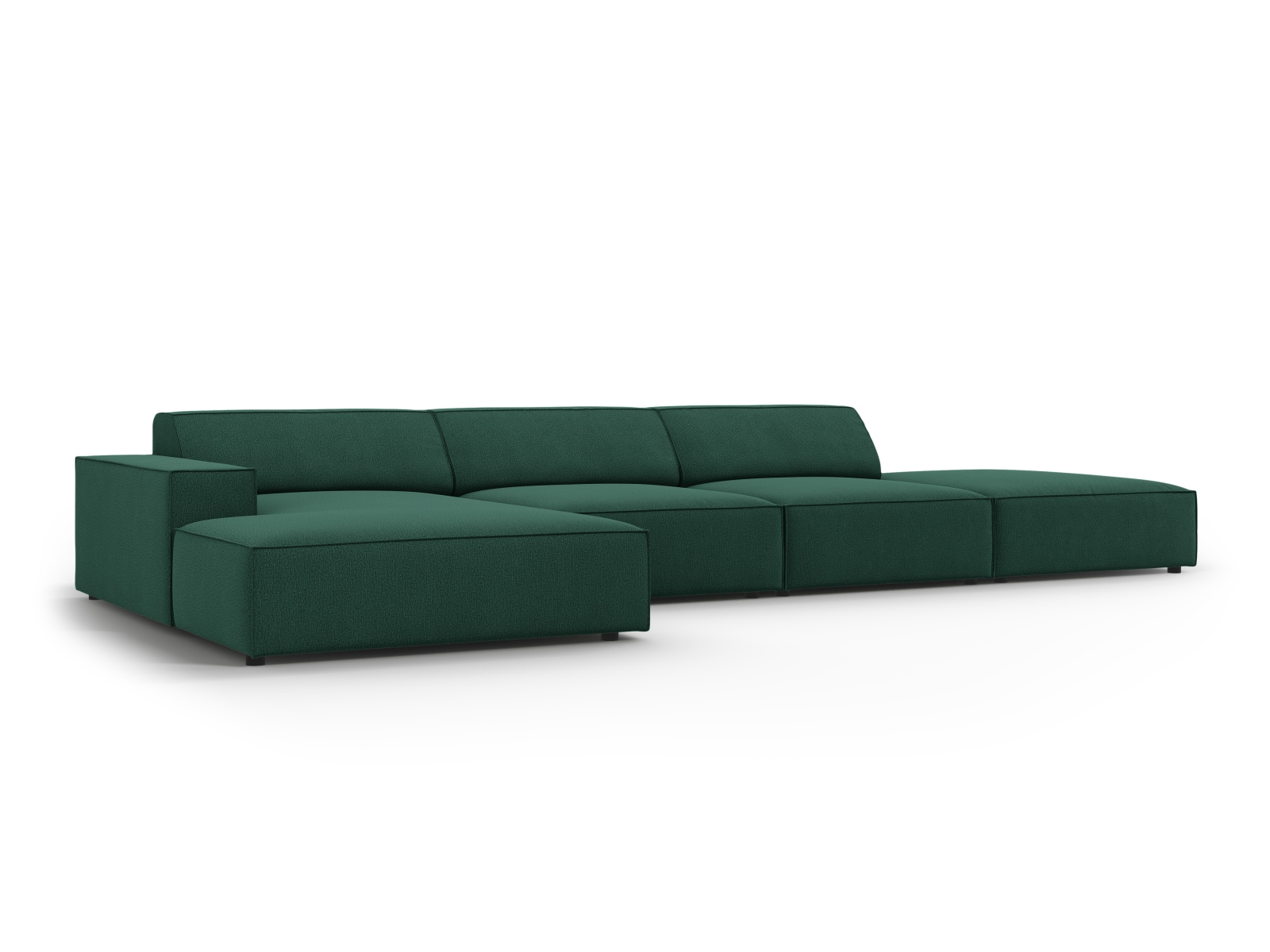 Modular Left Corner Sofa, "Jodie", 5 Seats, 341x162x77