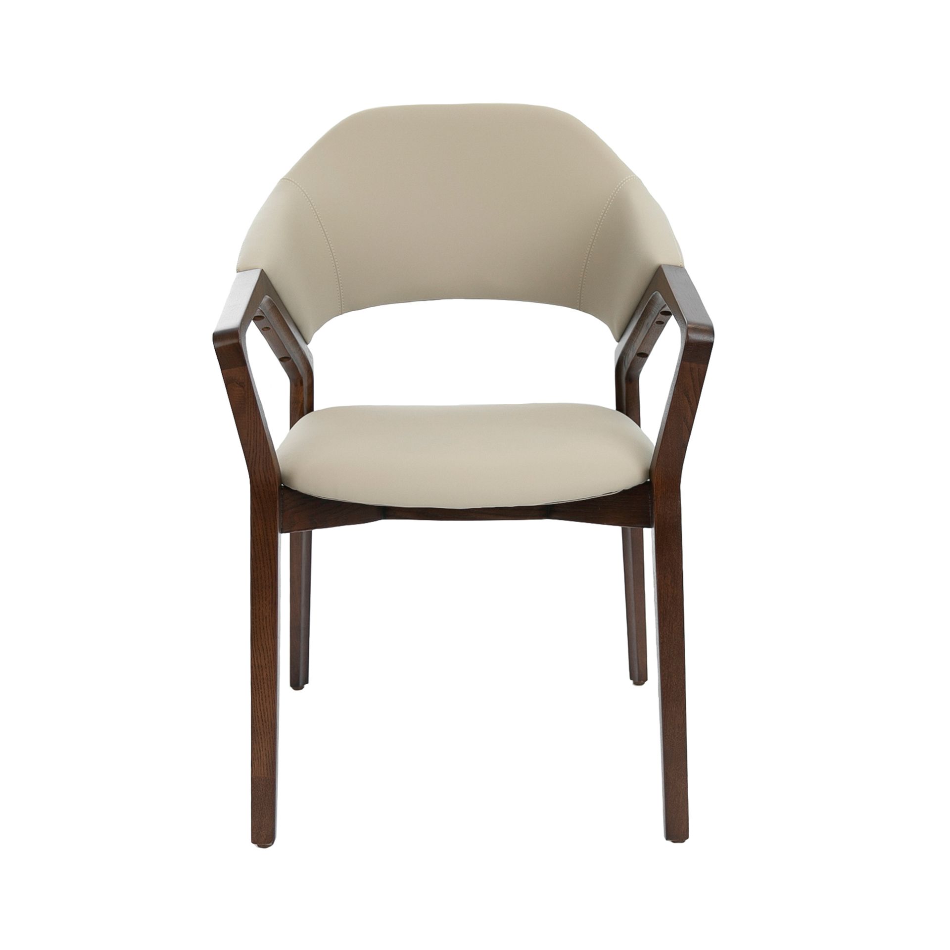 Mink leatherette chair