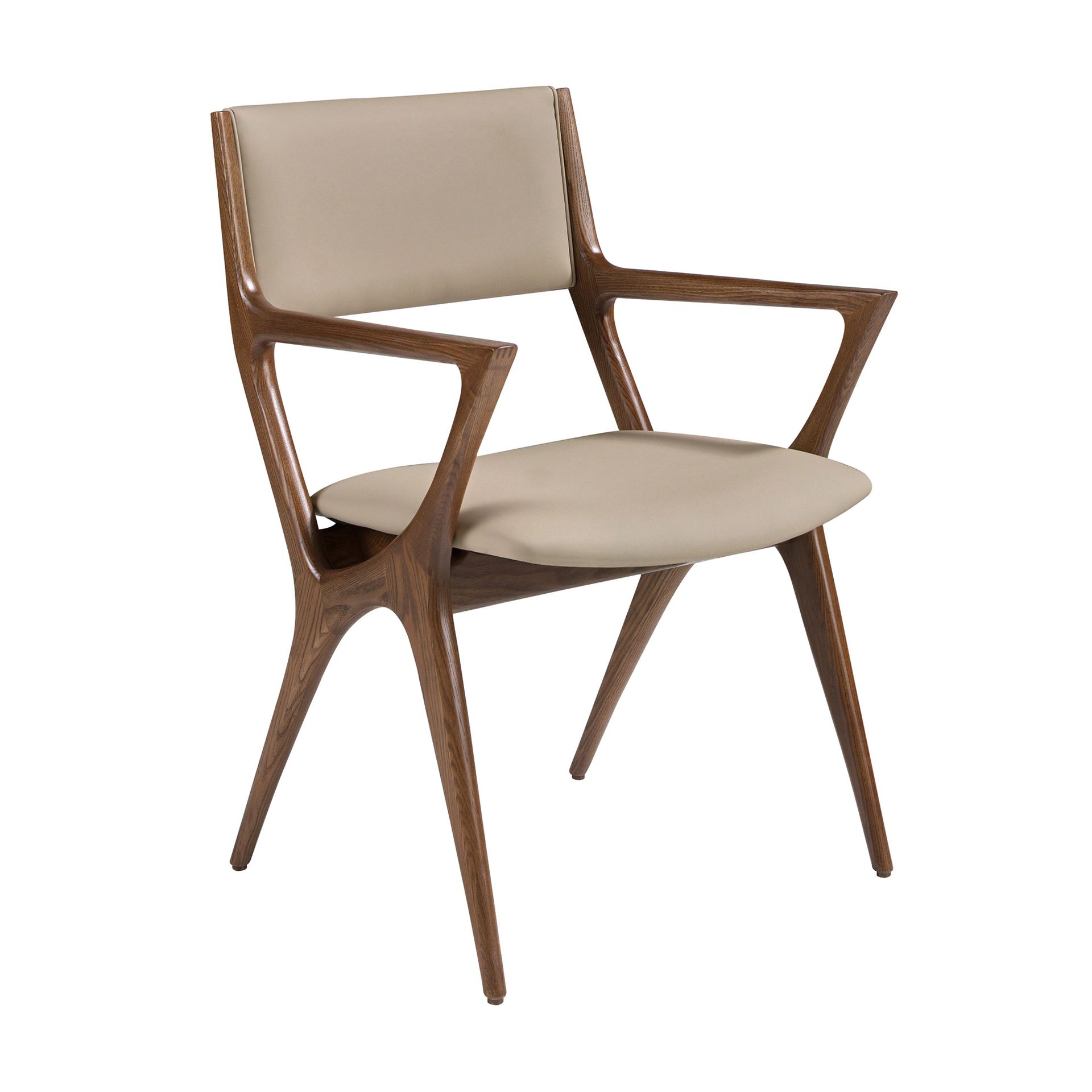 Mink leatherette chair