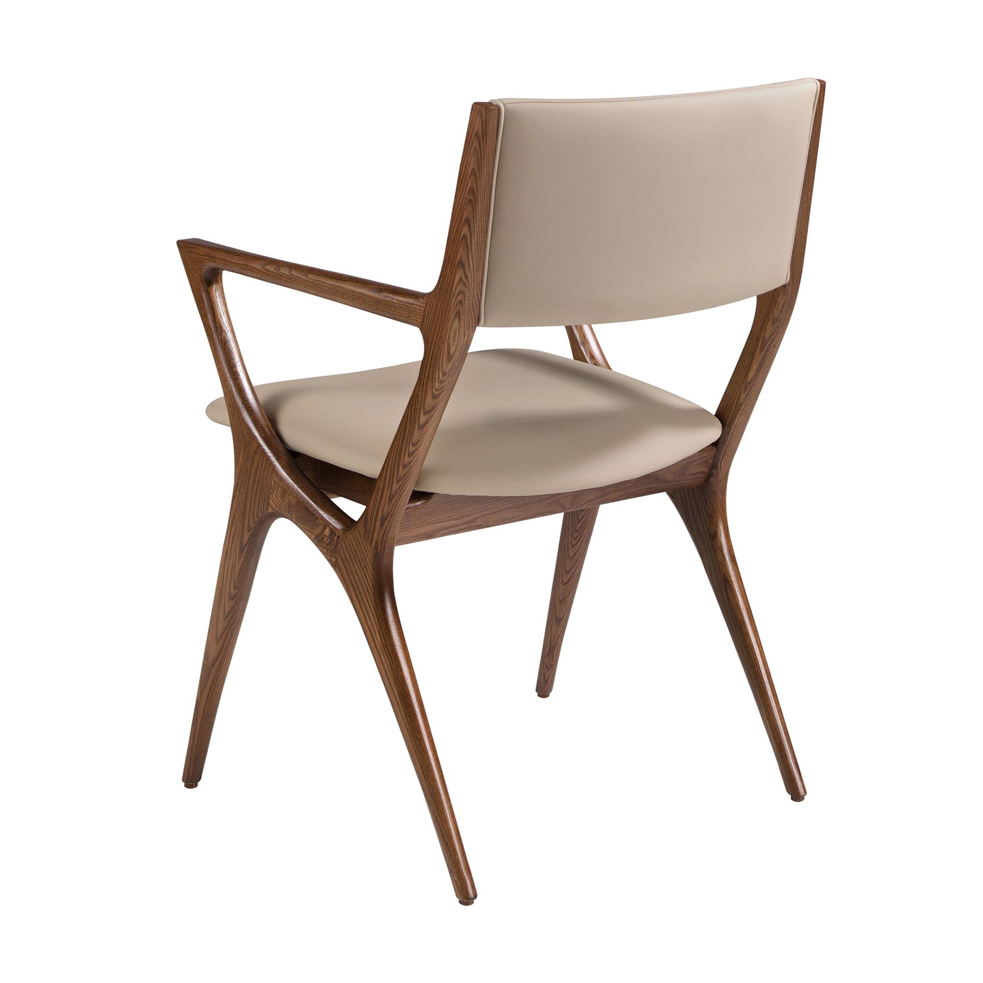 Mink leatherette chair