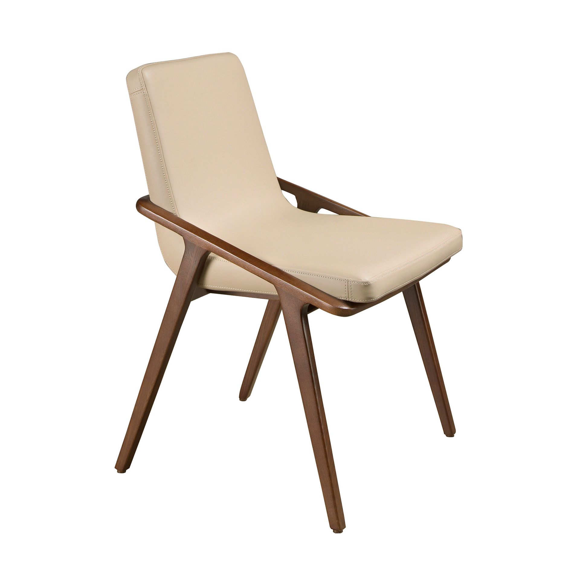 Mink leatherette chair