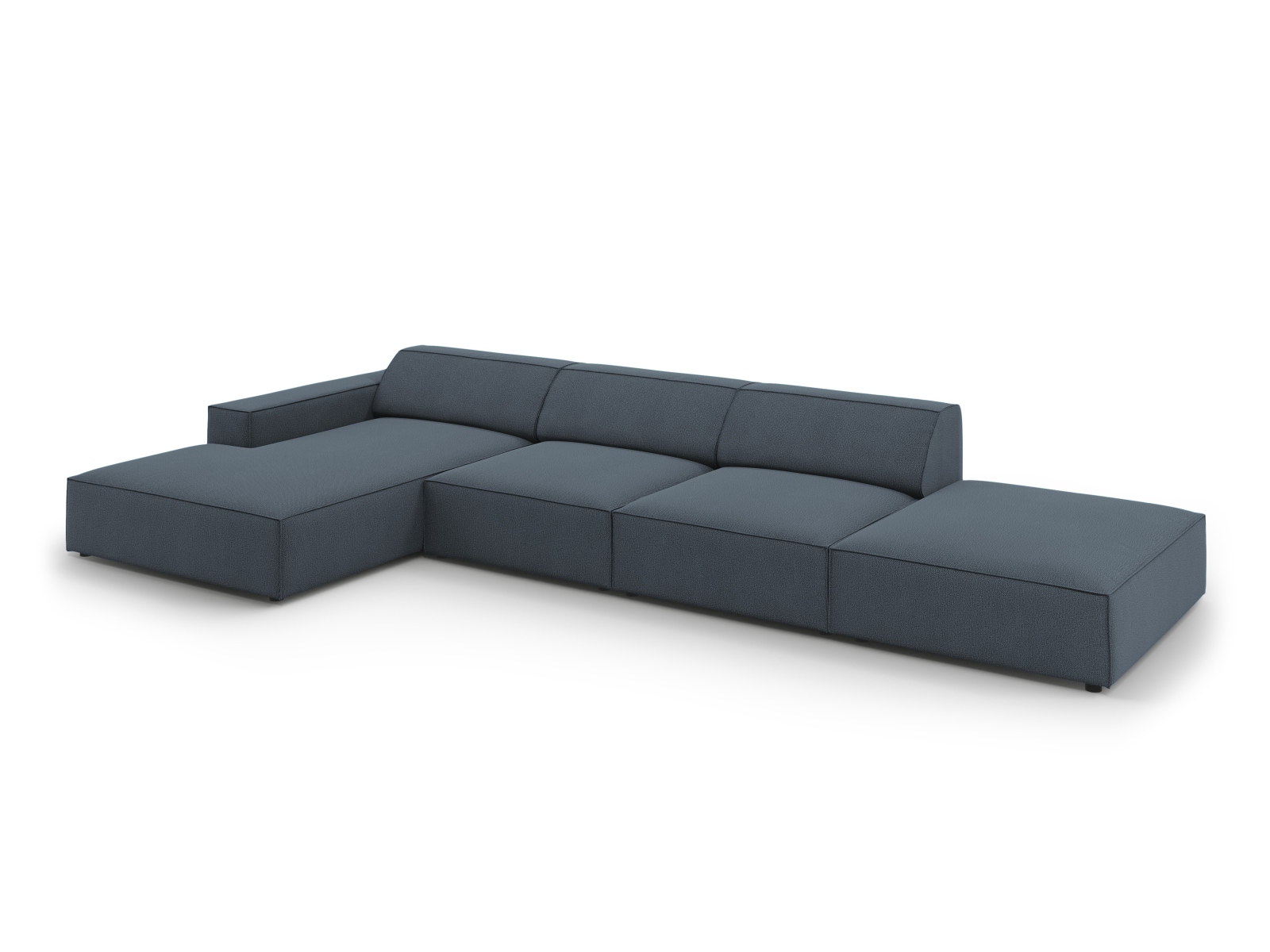 Modular Left Corner Sofa, "Jodie", 5 Seats, 341x162x77