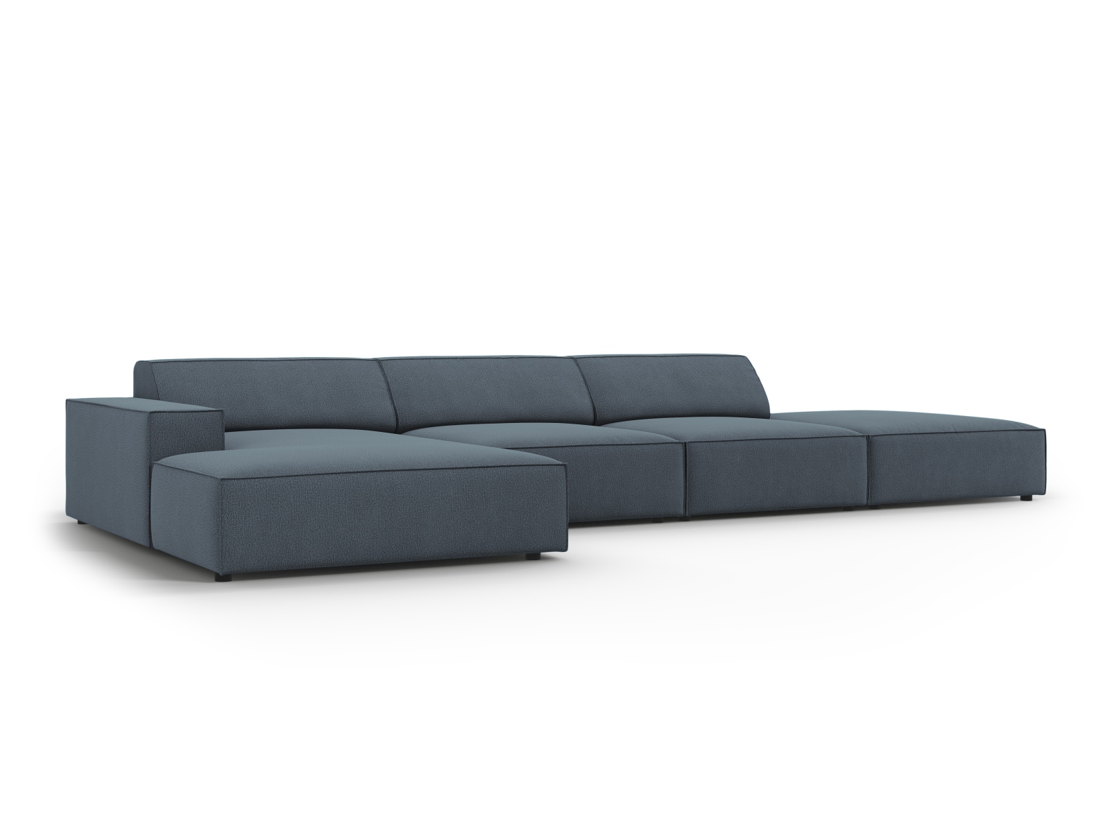 Modular Left Corner Sofa, "Jodie", 5 Seats, 341x162x77
