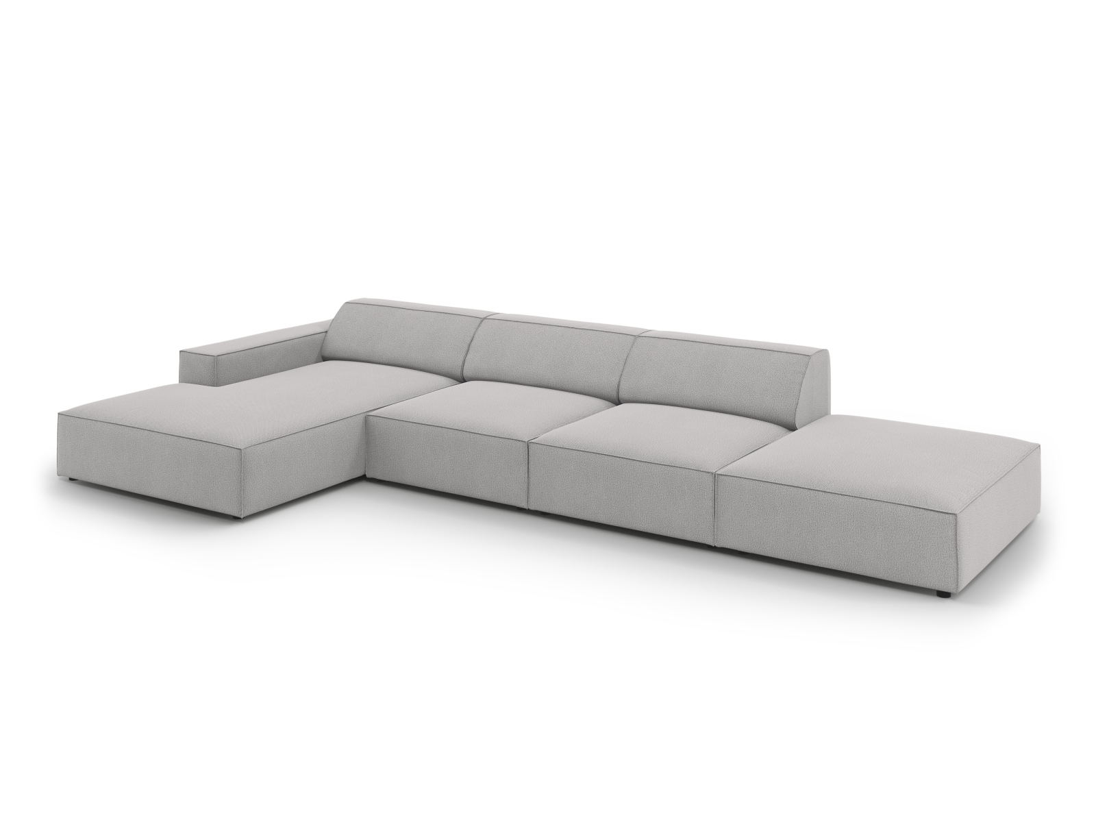Modular Left Corner Sofa, "Jodie", 5 Seats, 341x162x77