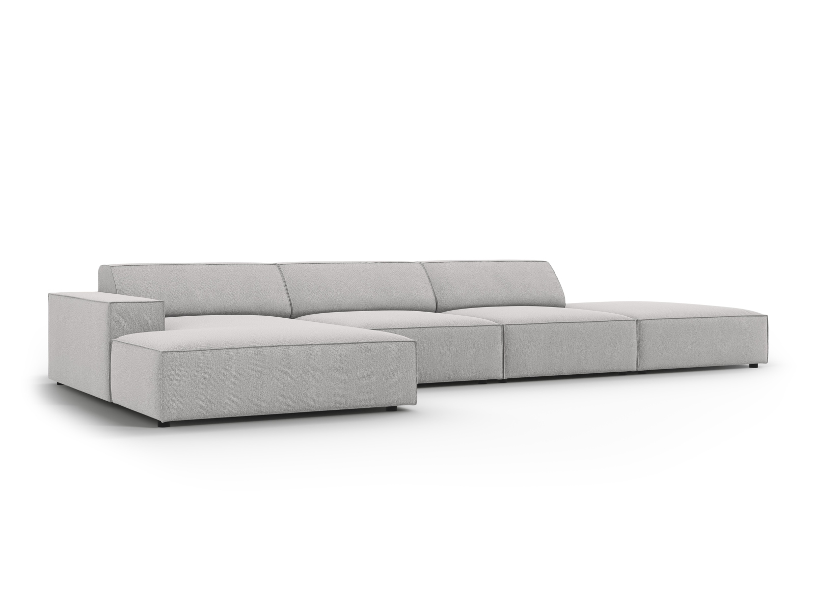 Modular Left Corner Sofa, "Jodie", 5 Seats, 341x162x77