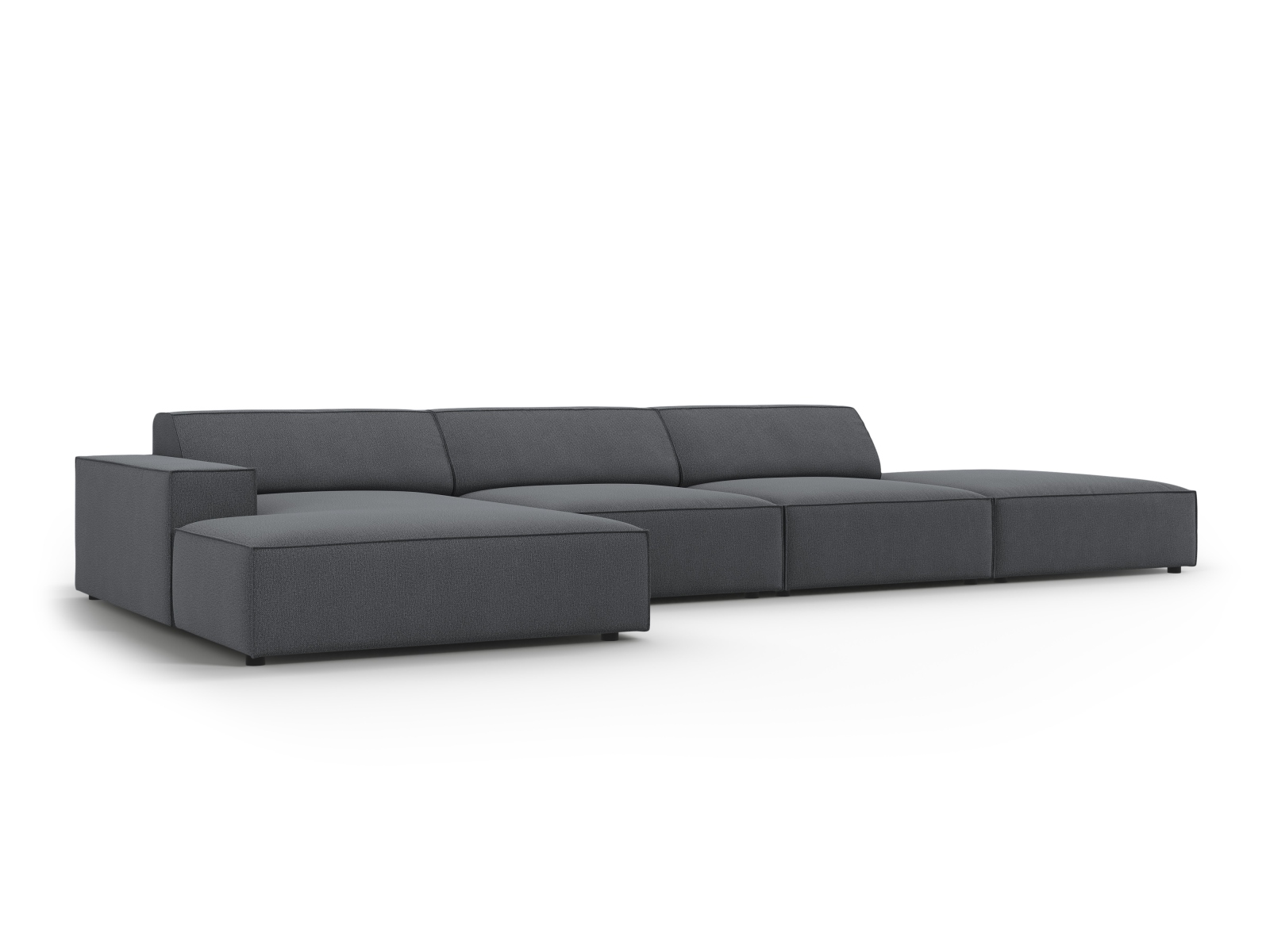 Modular Left Corner Sofa, "Jodie", 5 Seats, 341x162x77