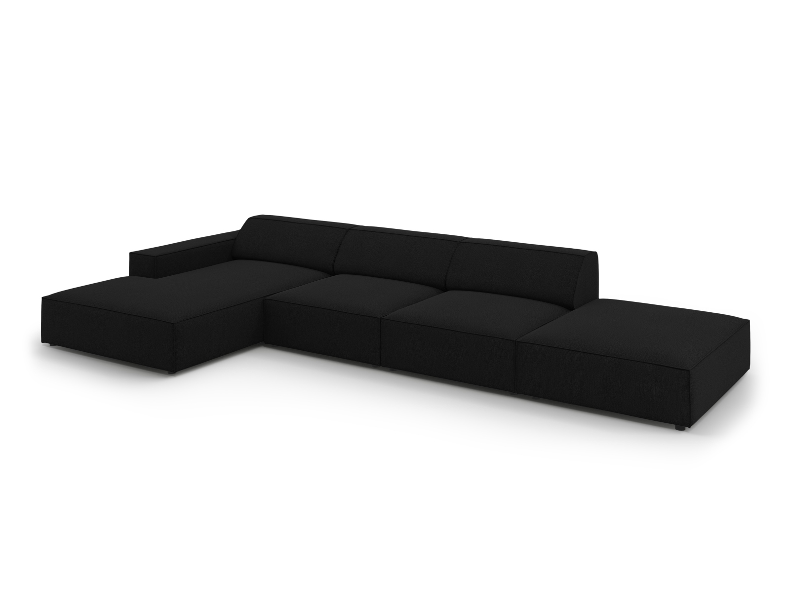 Modular Left Corner Sofa, "Jodie", 5 Seats, 341x162x77