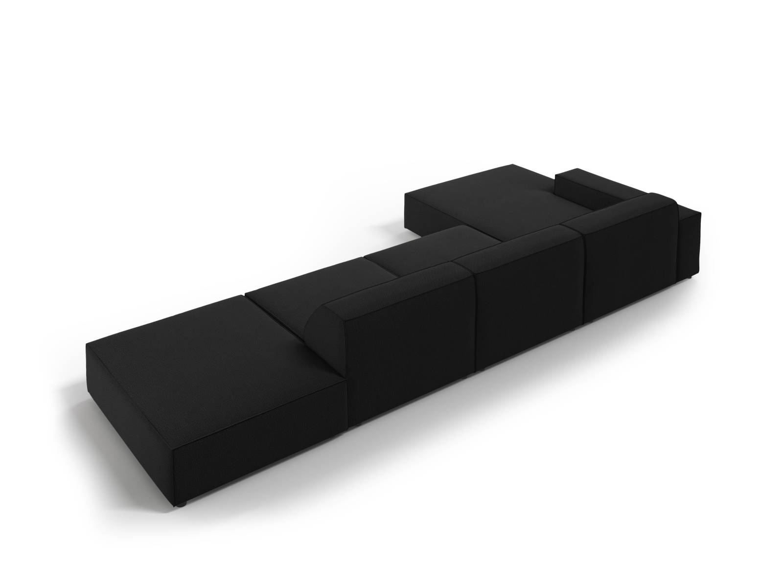 Modular Left Corner Sofa, "Jodie", 5 Seats, 341x162x77