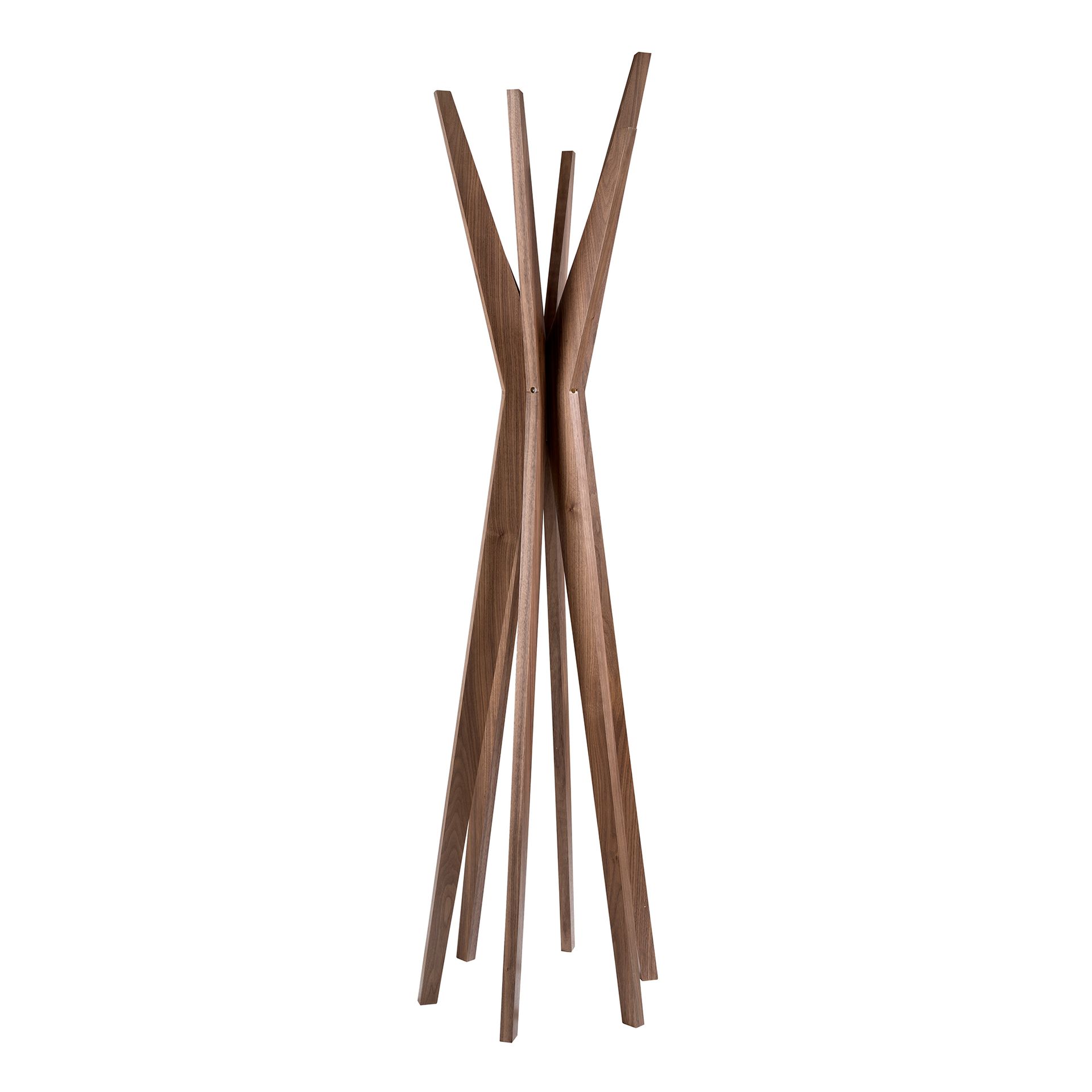 Pine wood coat rack