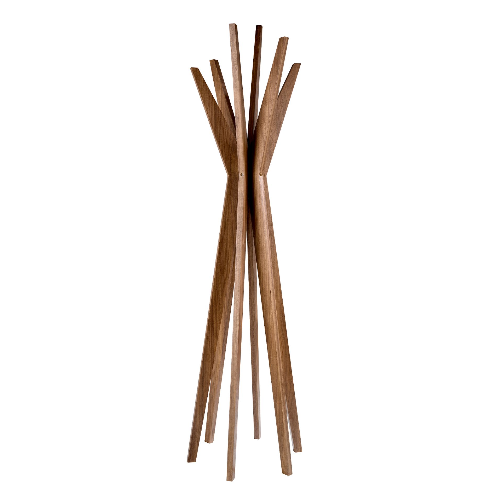 Pine wood coat rack