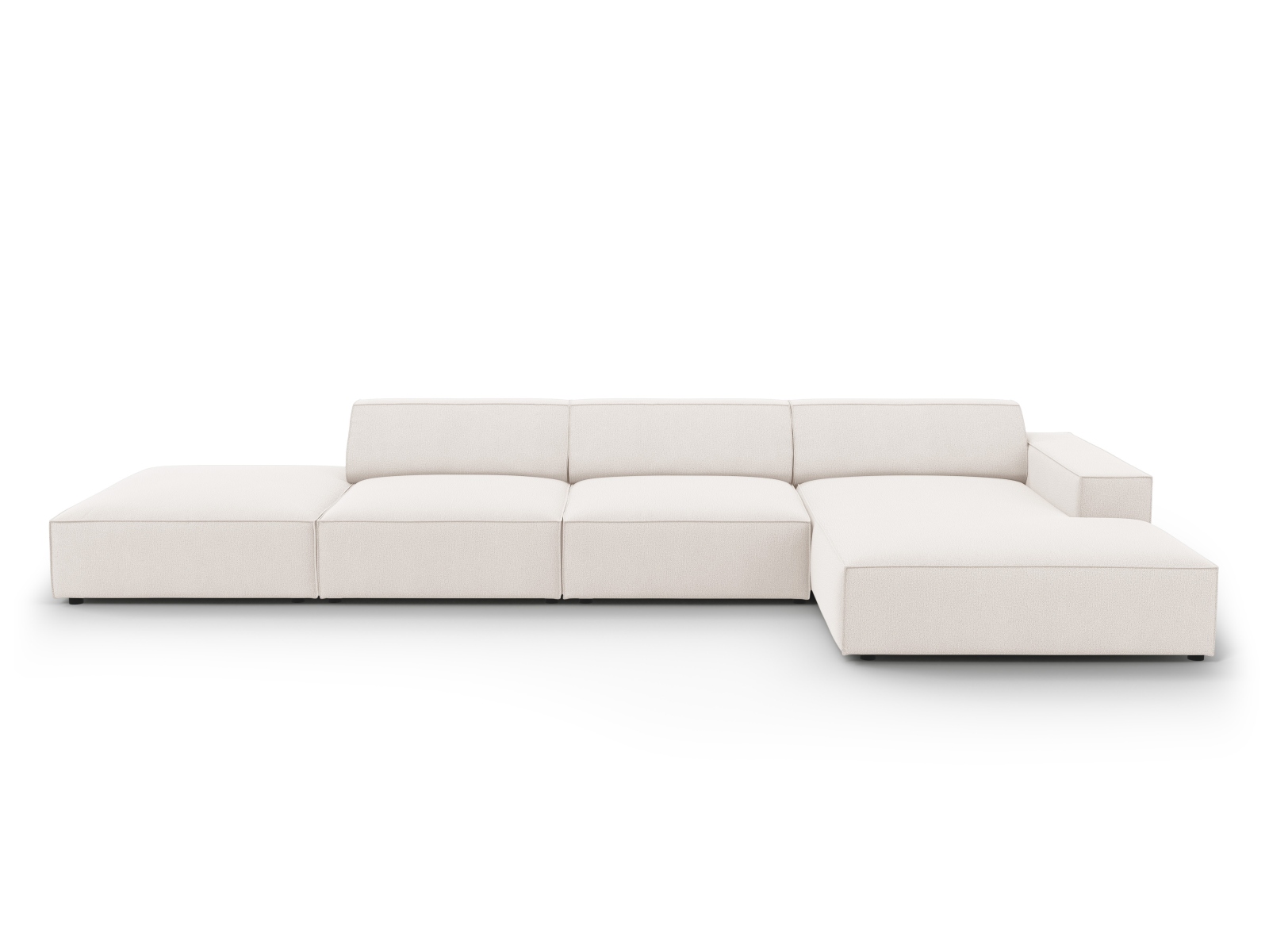 Modular Right Corner Sofa, "Jodie", 5 Seats, 341x162x77