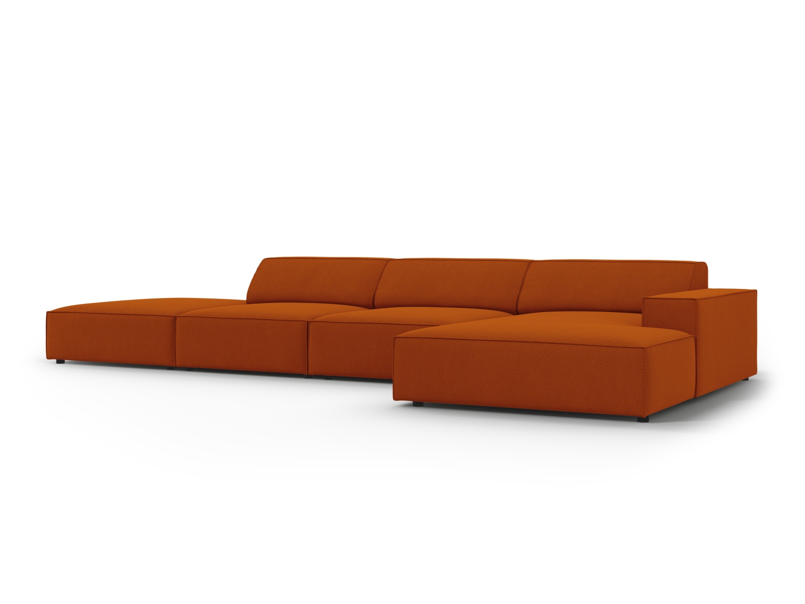 Modular Right Corner Sofa, "Jodie", 5 Seats, 341x162x77