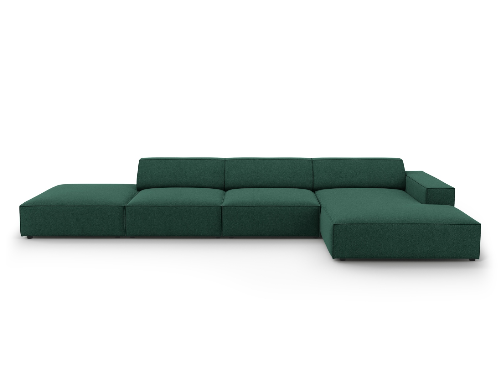 Modular Right Corner Sofa, "Jodie", 5 Seats, 341x162x77