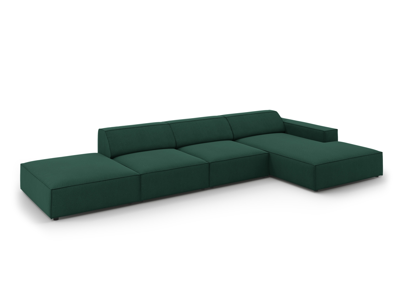 Modular Right Corner Sofa, "Jodie", 5 Seats, 341x162x77