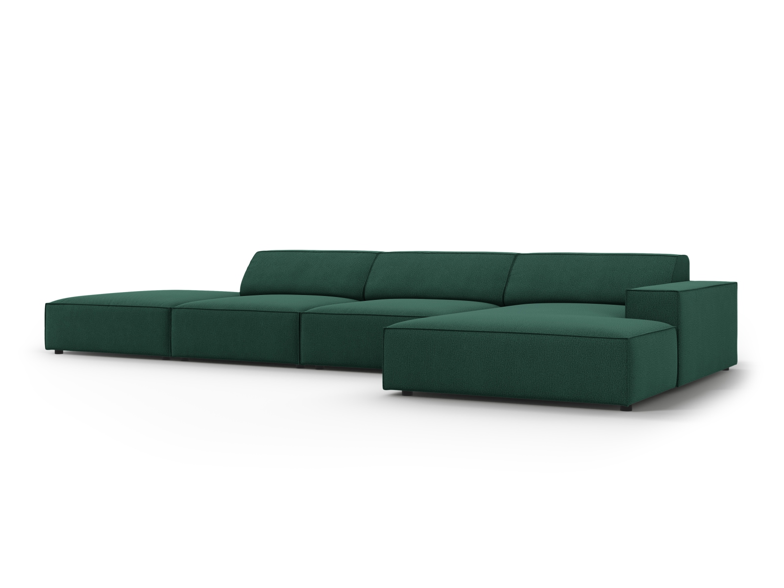 Modular Right Corner Sofa, "Jodie", 5 Seats, 341x162x77