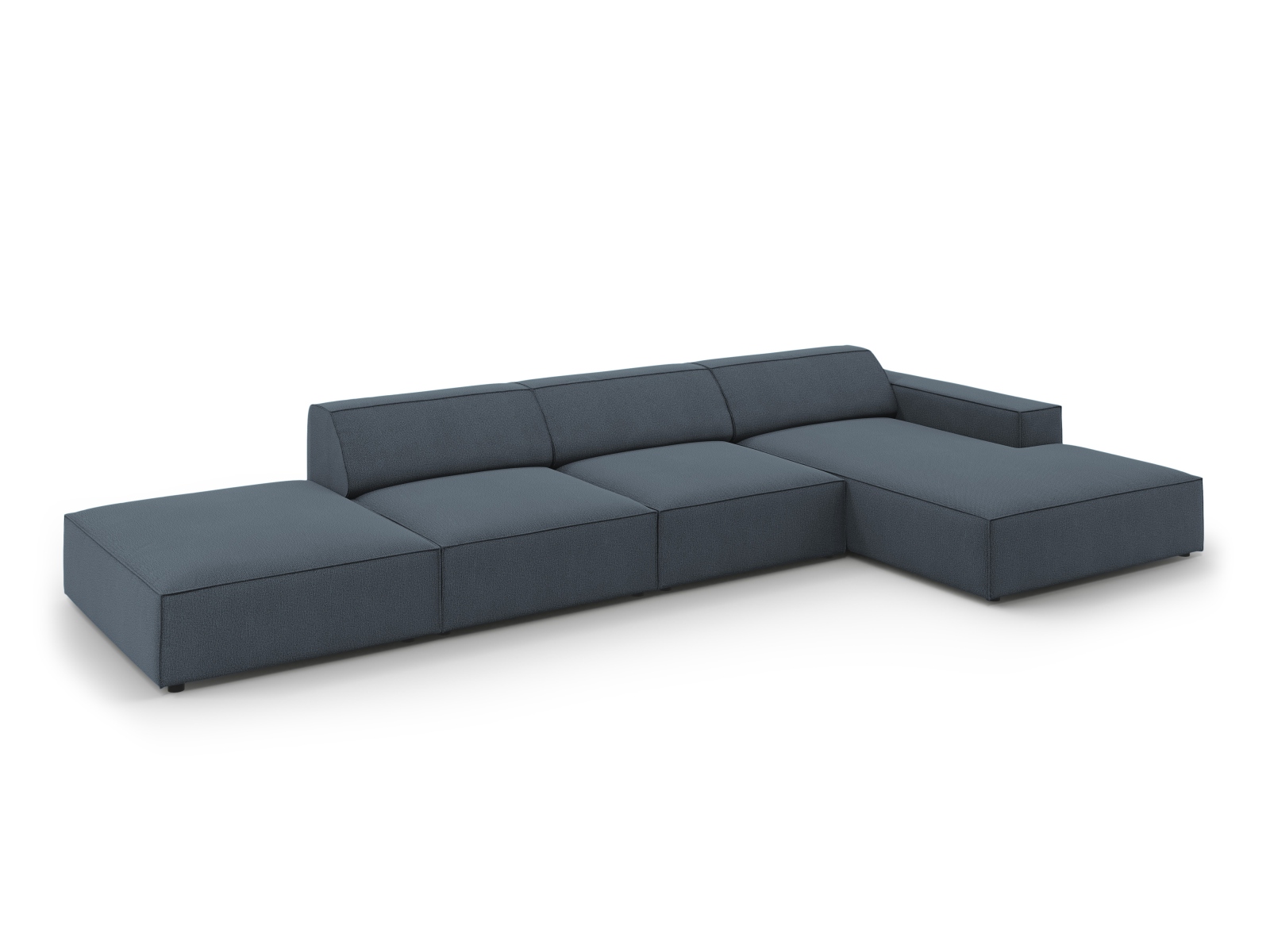 Modular Right Corner Sofa, "Jodie", 5 Seats, 341x162x77