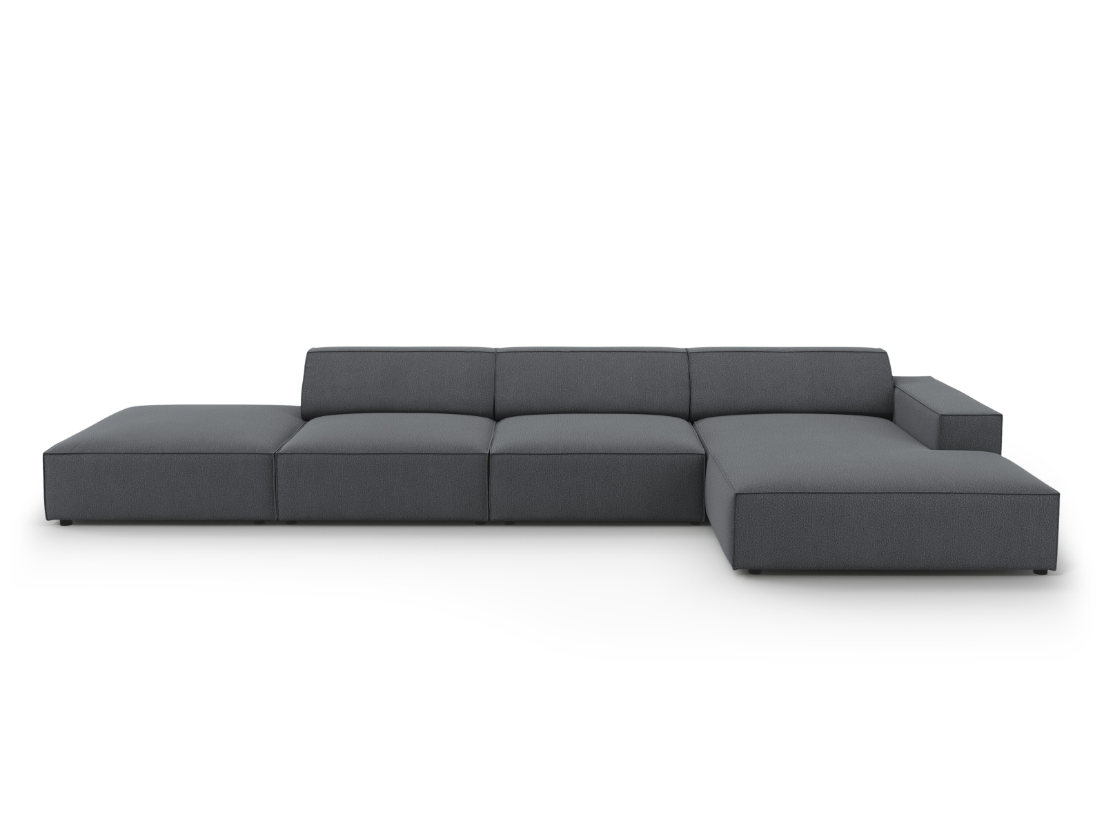 Modular Right Corner Sofa, "Jodie", 5 Seats, 341x162x77