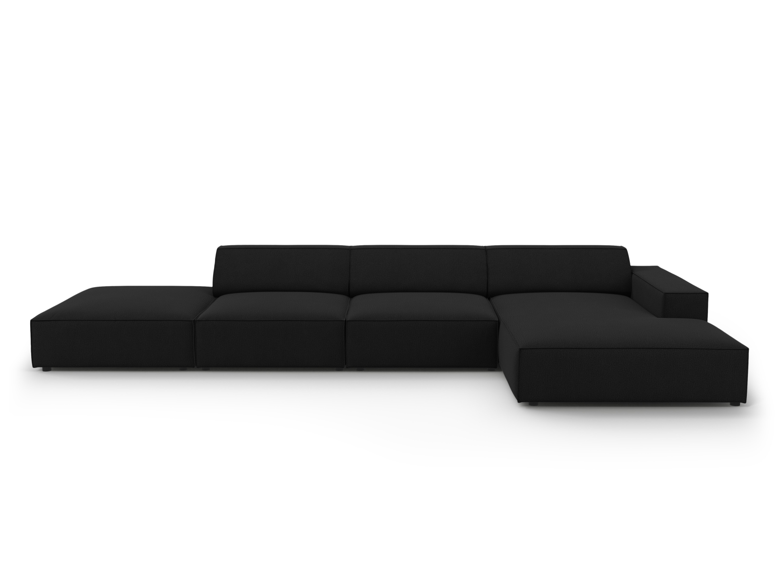 Modular Right Corner Sofa, "Jodie", 5 Seats, 341x162x77