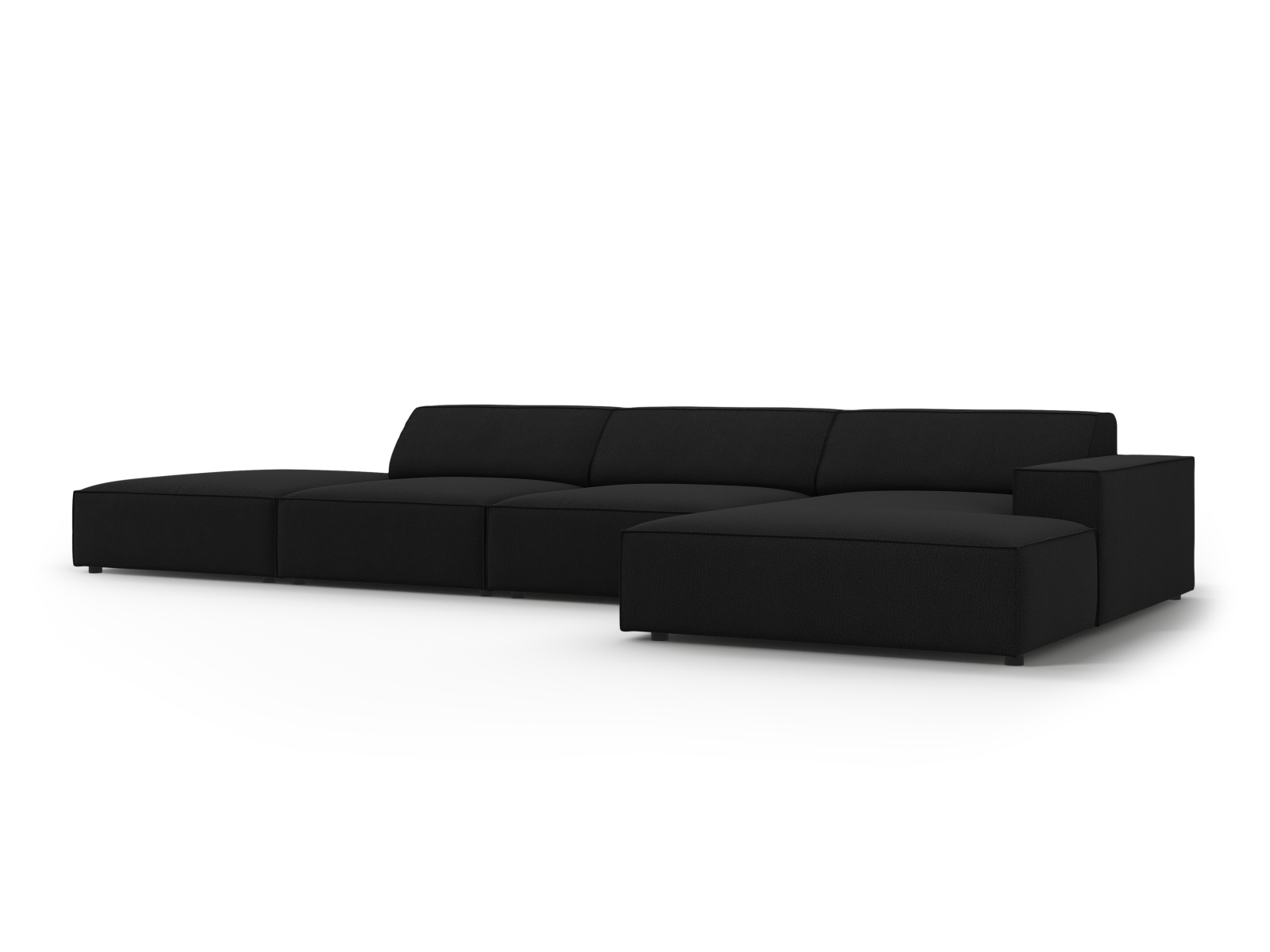 Modular Right Corner Sofa, "Jodie", 5 Seats, 341x162x77