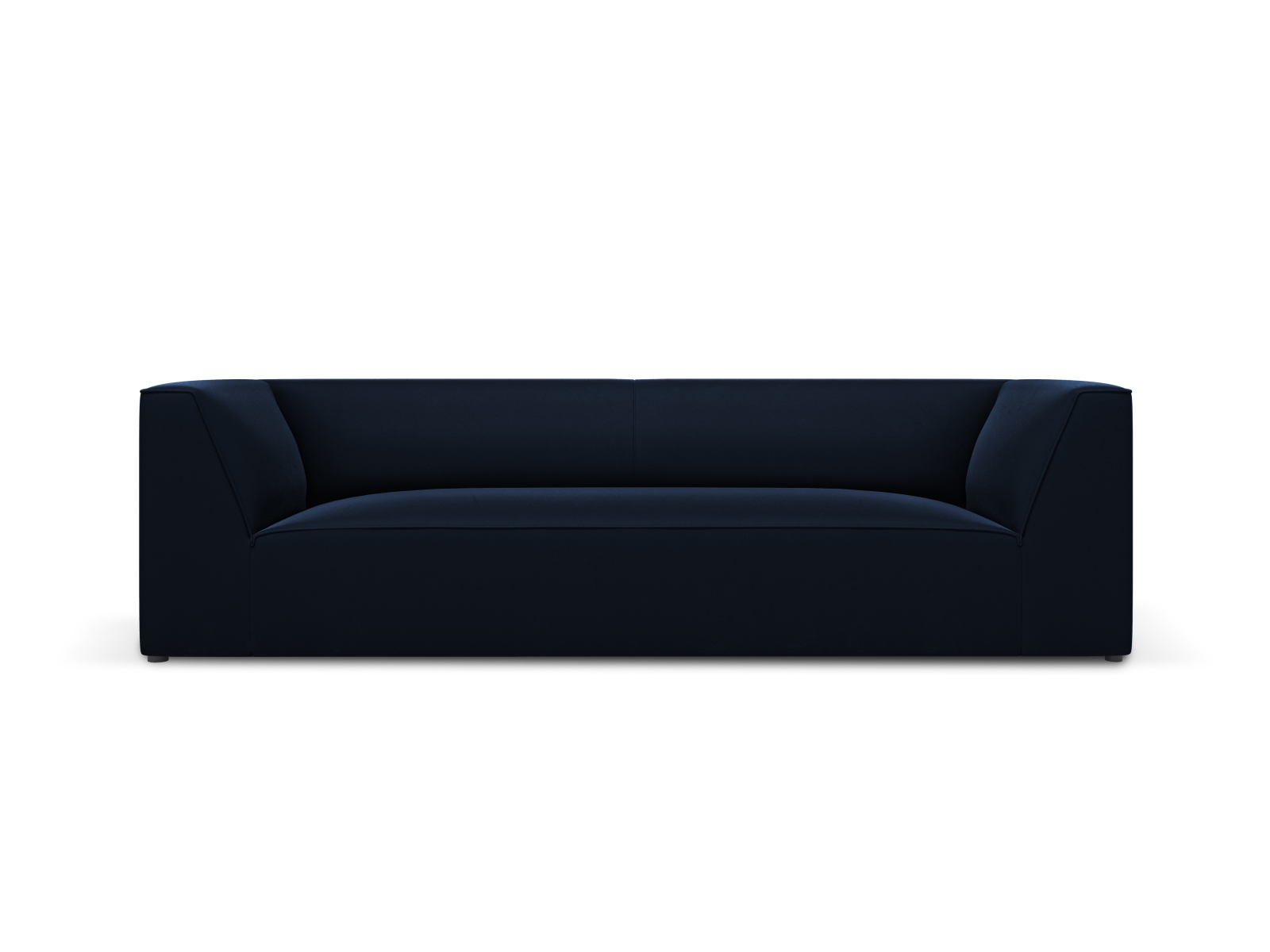 Velvet Sofa, "Ruby", 3 Seats, 232x93x69